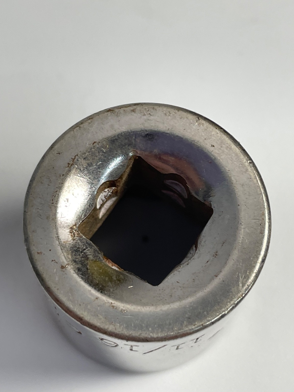 Craftsman 3/8″ Drive 11/16″ 12 Point Shallow Socket SAE -G2- 44336 USA Vintage