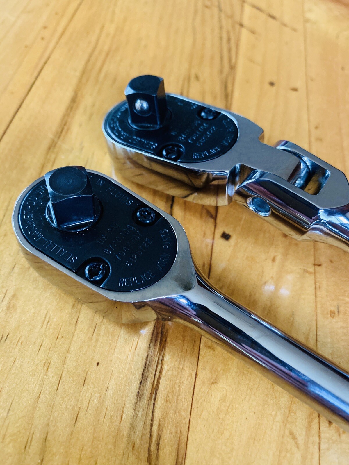 *RARE COLOR* UNUSED Snap On 3/8″ PEARL WHITE Combo Ratchet Set Ratchet FREE SHIP