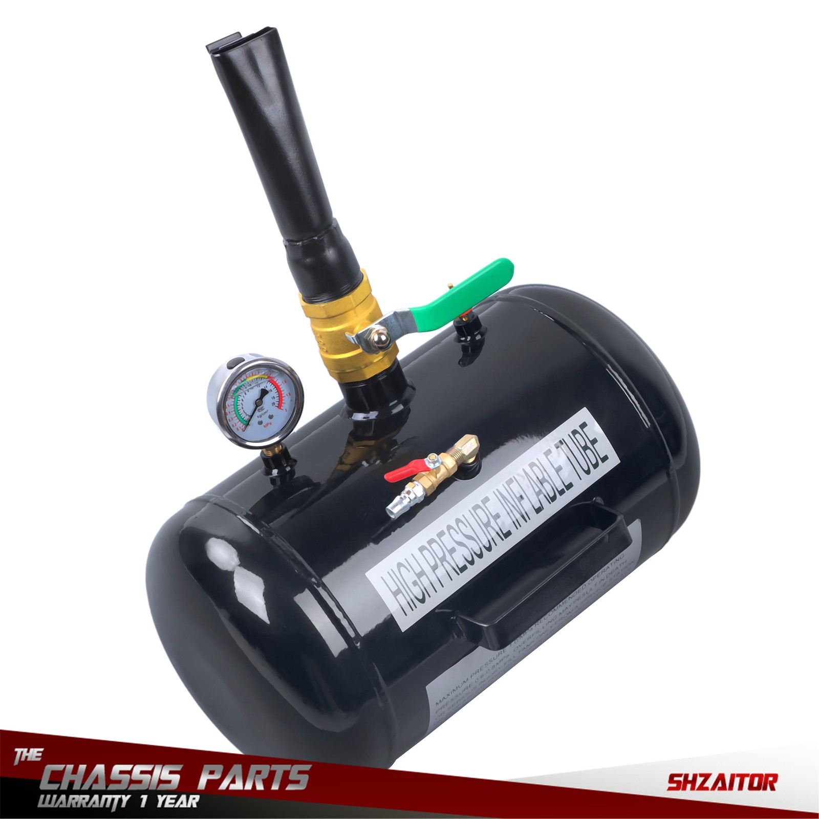 5 Gallon Air Tire Bead Seater Blaster Tool Seating Inflator Truck ATV 145PSI