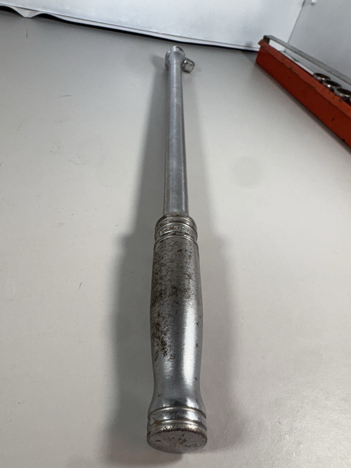 Vintage Snap-On 3/4” Drive SAE Socket Set w/ Flex Breaker Bar & Socket Rail