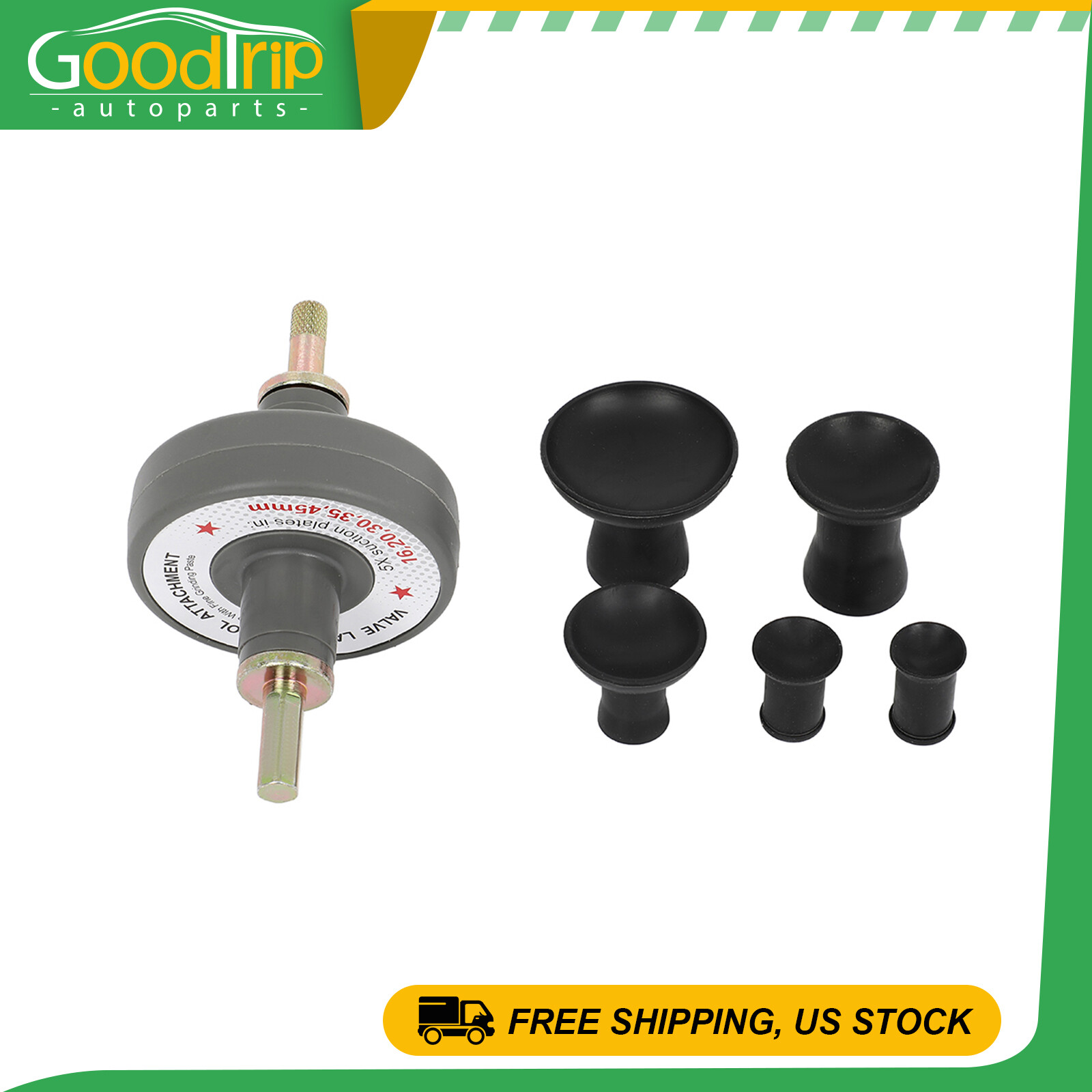 Valve Lapping Attachment Tool 20-45mm Drill Valve Grinding Valve Lapper Kit