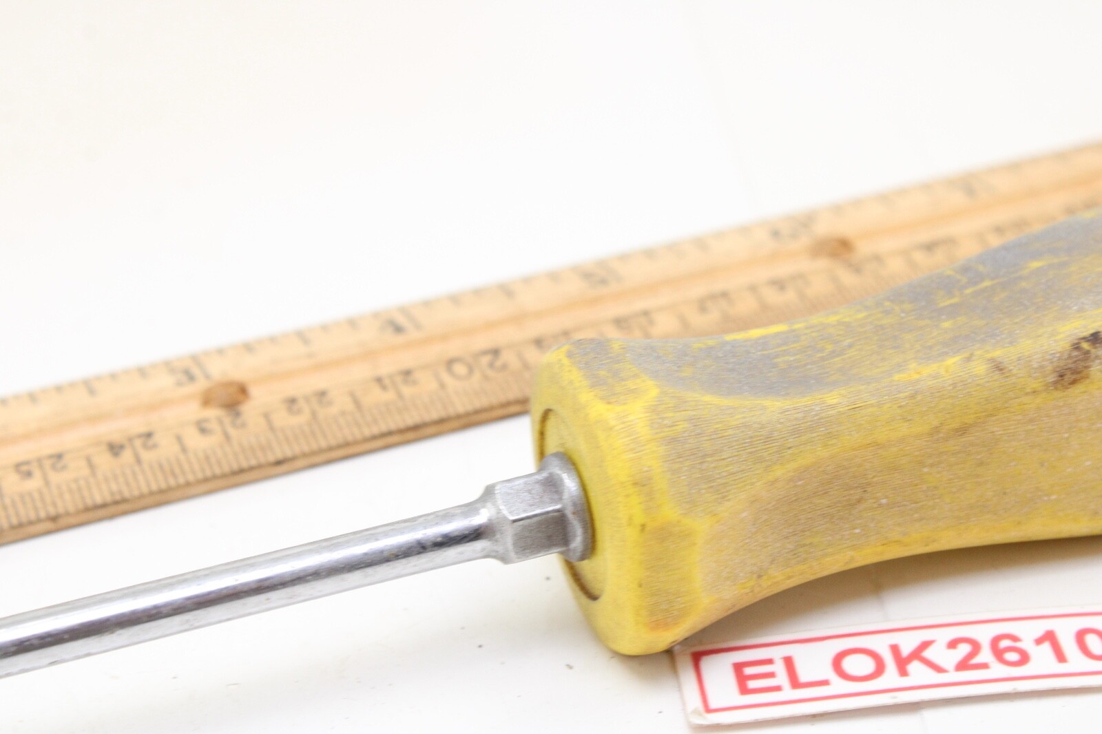 Snap-on SDTX327 T27 Torx 3″ Yellow Hard Handle Screwdriver USA