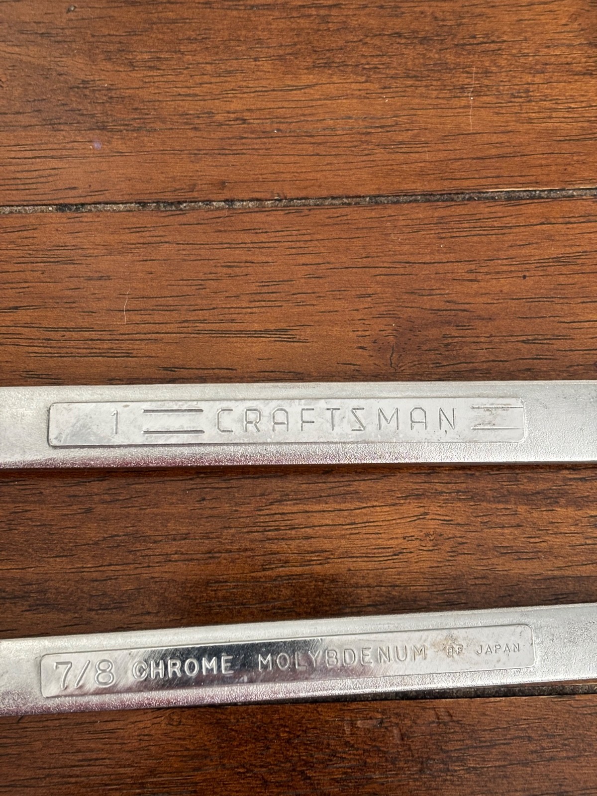 Craftsman Chrome Molybdenum Combination Wrench Lot – 12 Pieces