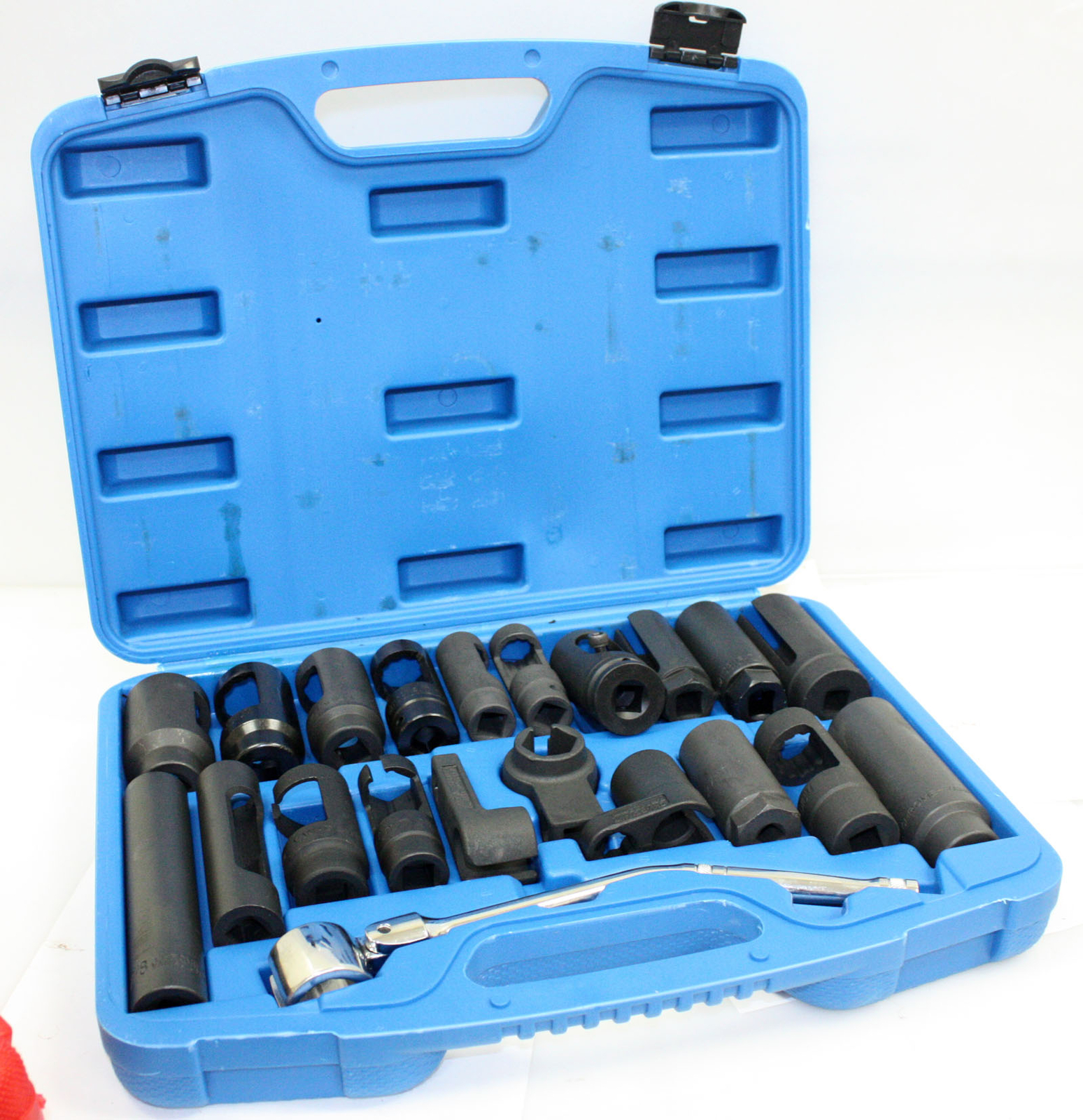 21pcs Universal Oxygen Sensor Socket Oil Pressure Sending Unit Sockets Tool Set