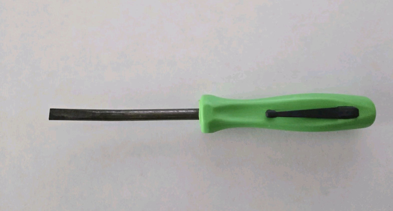 1X Snap on tools Green Pocket Angeled PRYBAR screwdriver Black Clip & Shank NEW!