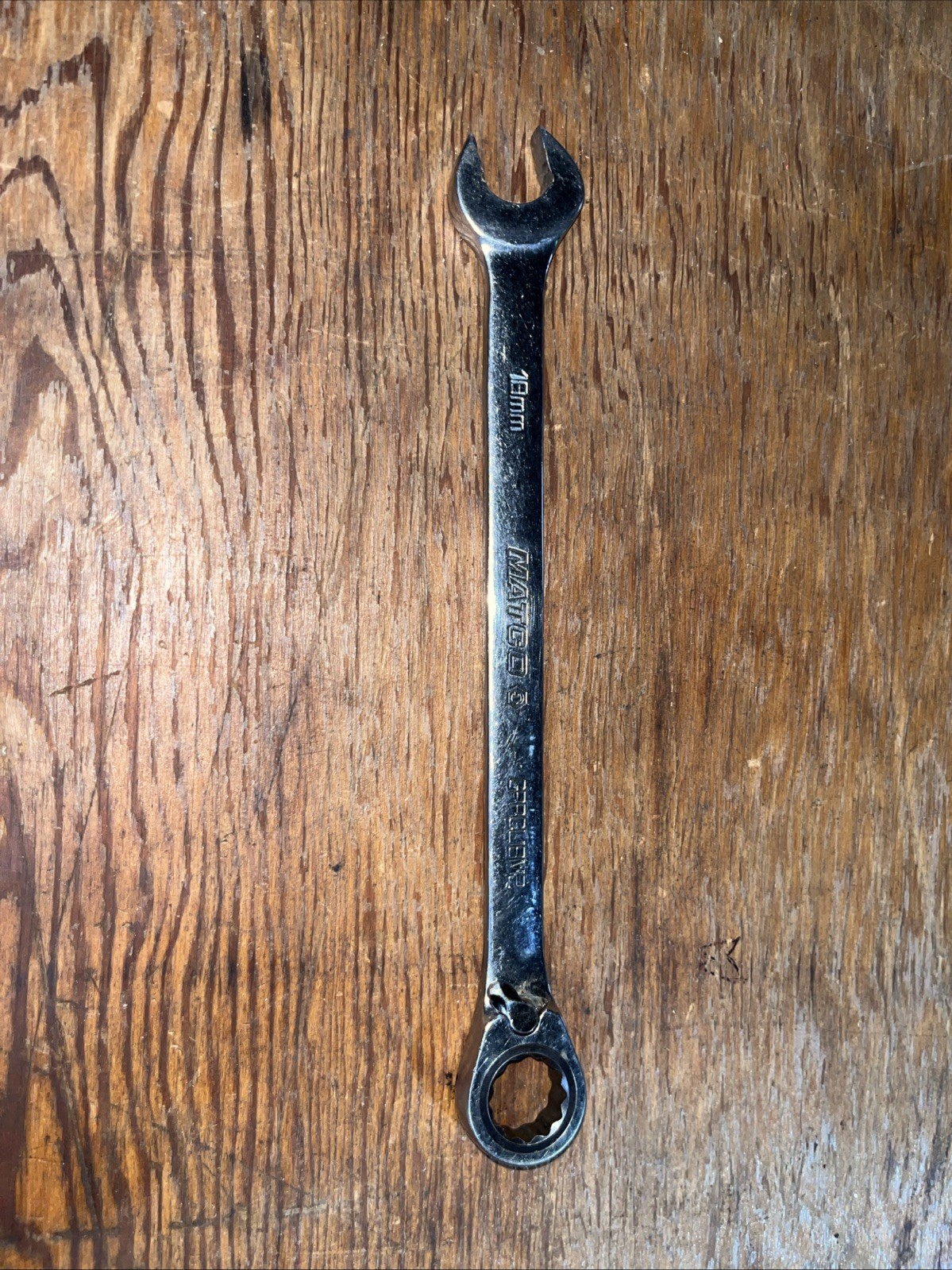 Matco 18mm Reversible Combination Ratcheting Wrench GRRCL18M2