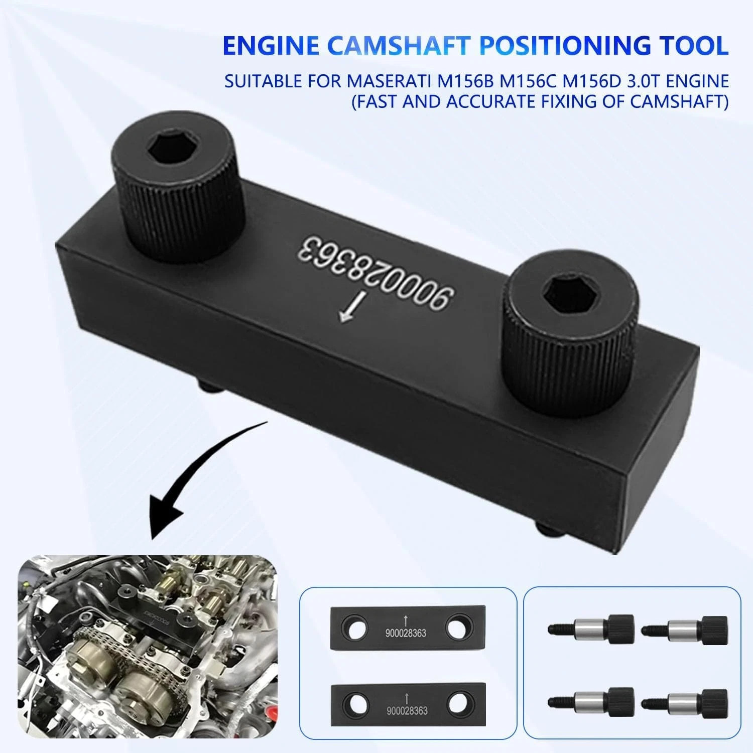 ZKTOOL Engine Timing Tool for Maserati 3.0T M156C Engine 900028263 900028363