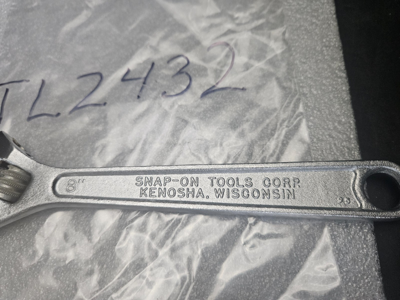 BLUE-POINT BY SNAP ON 8″ ADJUSTABLE WRENCH USA (TL2432)