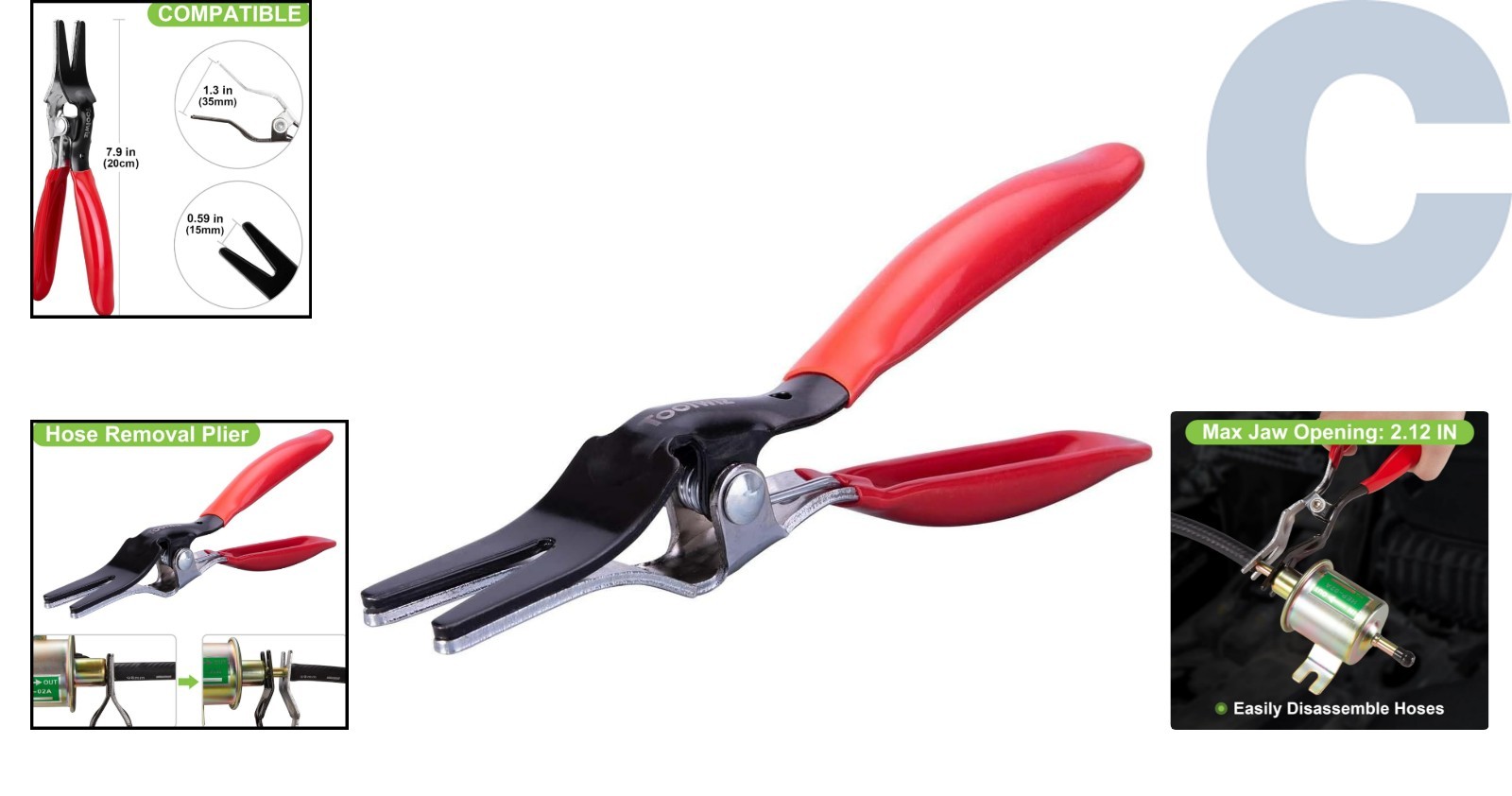 Ergonomic Auto Hose Removal Pliers – Essential Tool for Efficient Repairs