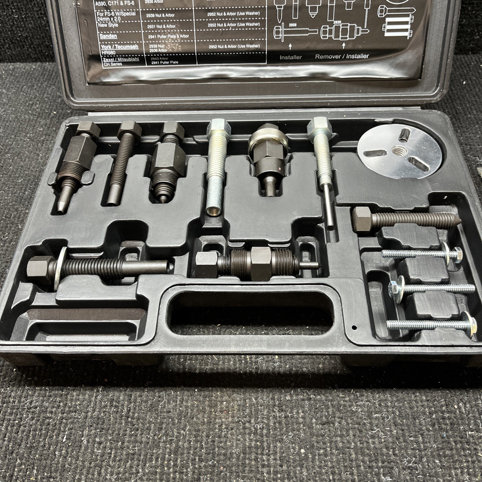 MAC Tools??? Deluxe A/C Clutch Hub Puller & Installer Kit AC20868???