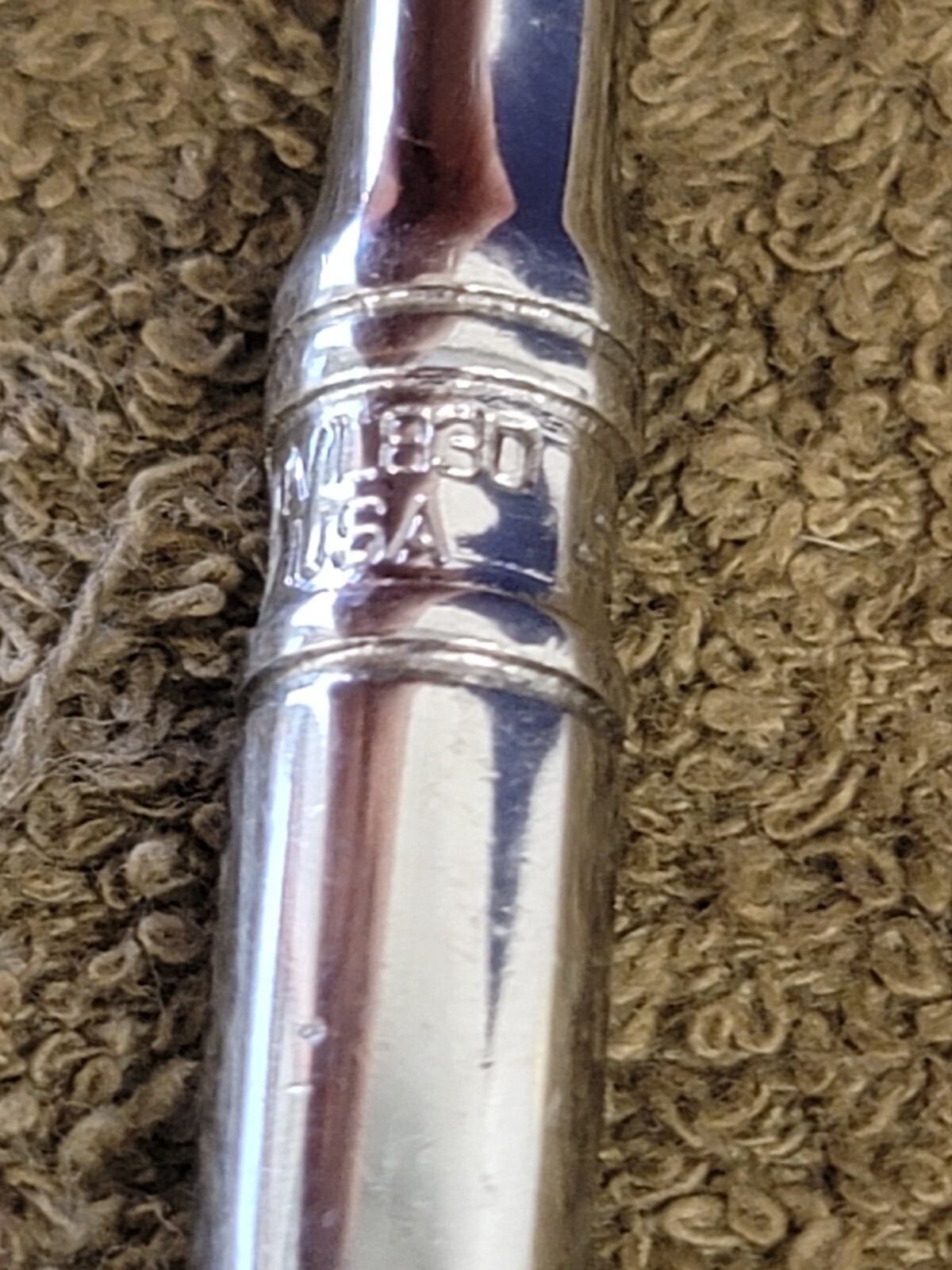 Snap-on TML830 Socket Ratchet 1/4″ Drive Long Handle 6.5″ USA