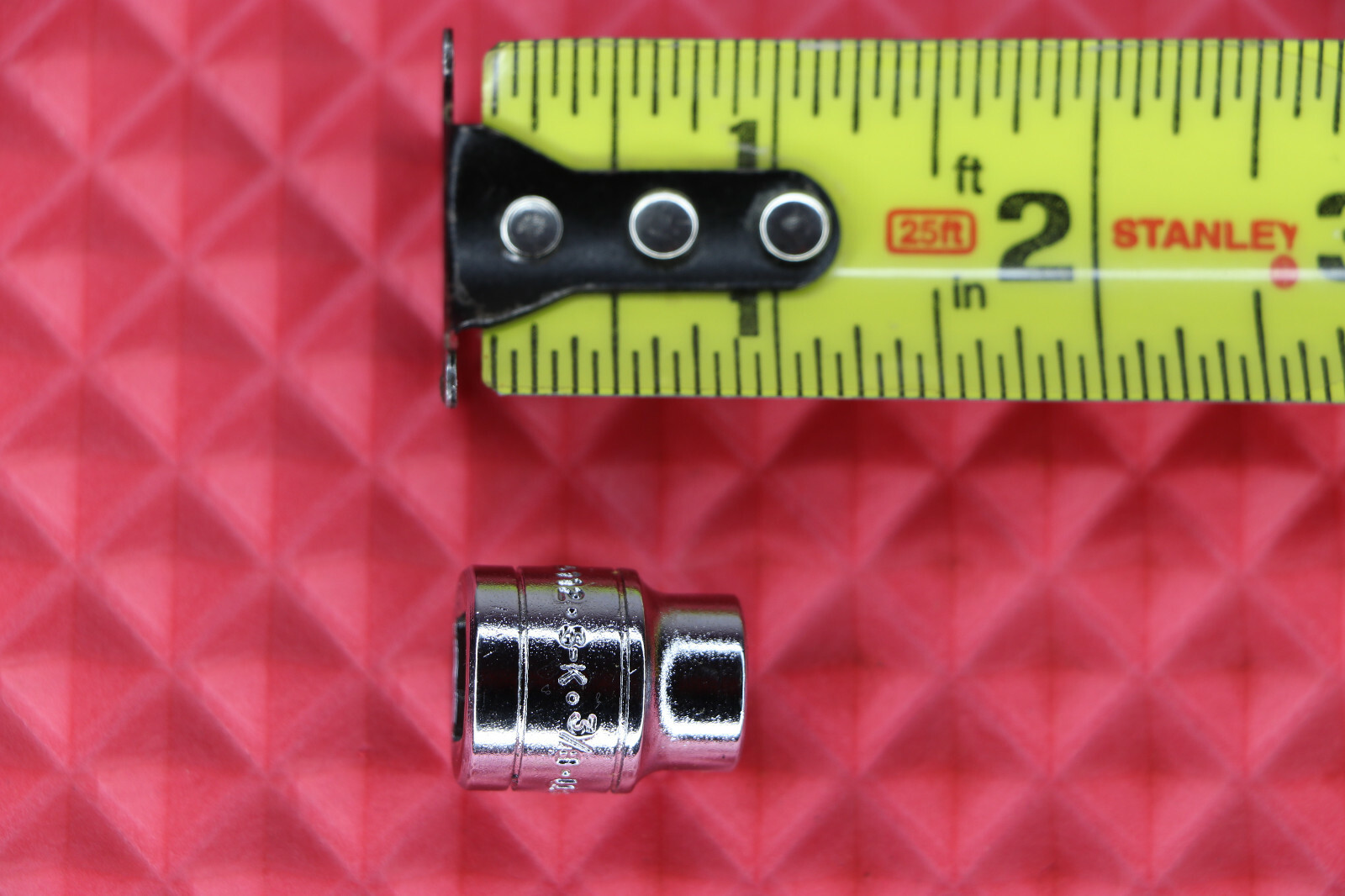S-K SK 3/8» SAE 3/8» Drive 6 Point Shallow Socket 45112 Made In USA
