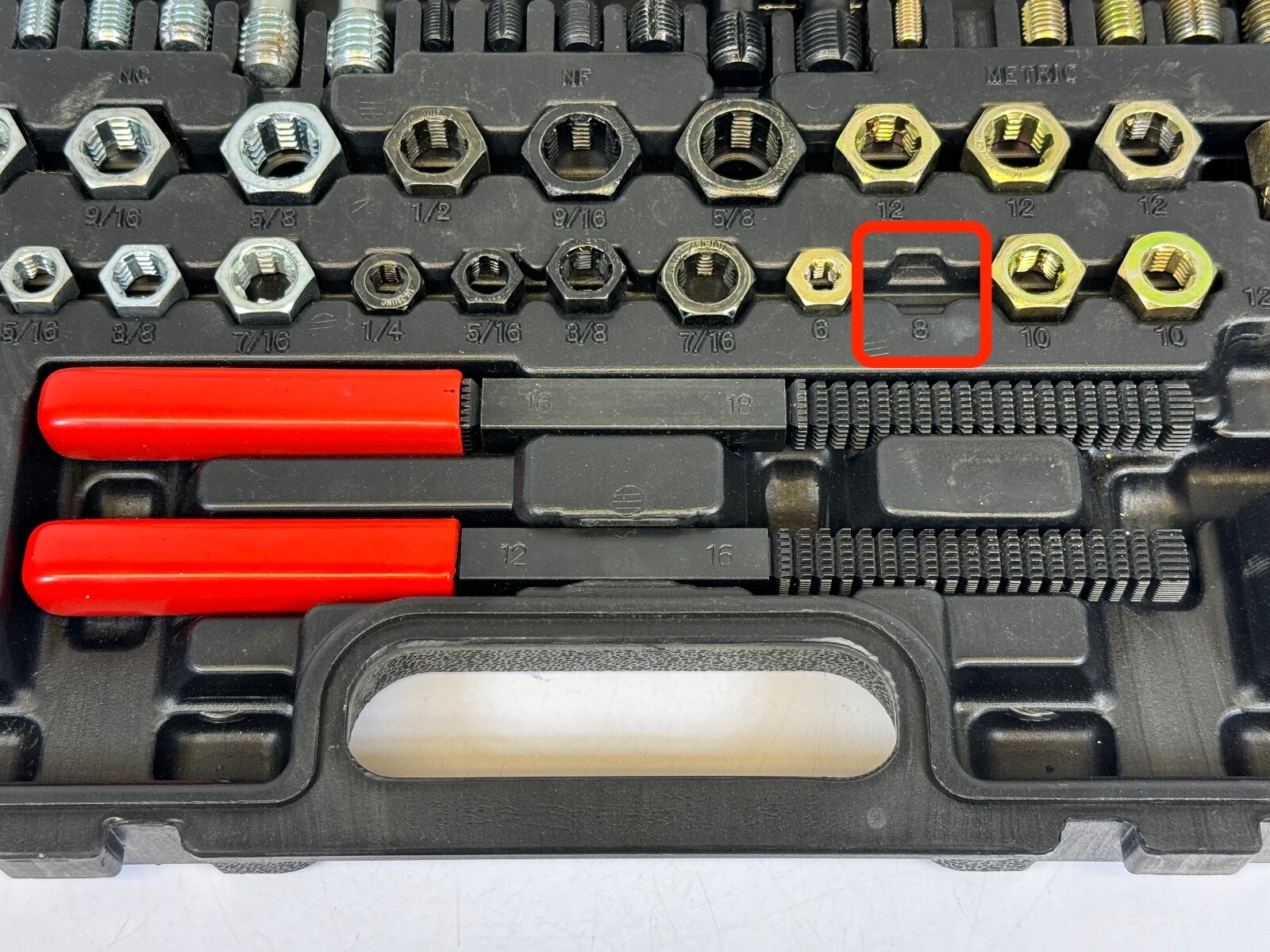 EverTough 67080 Thread Restoring File, Tap, and Die Kit / For Restoring Threads