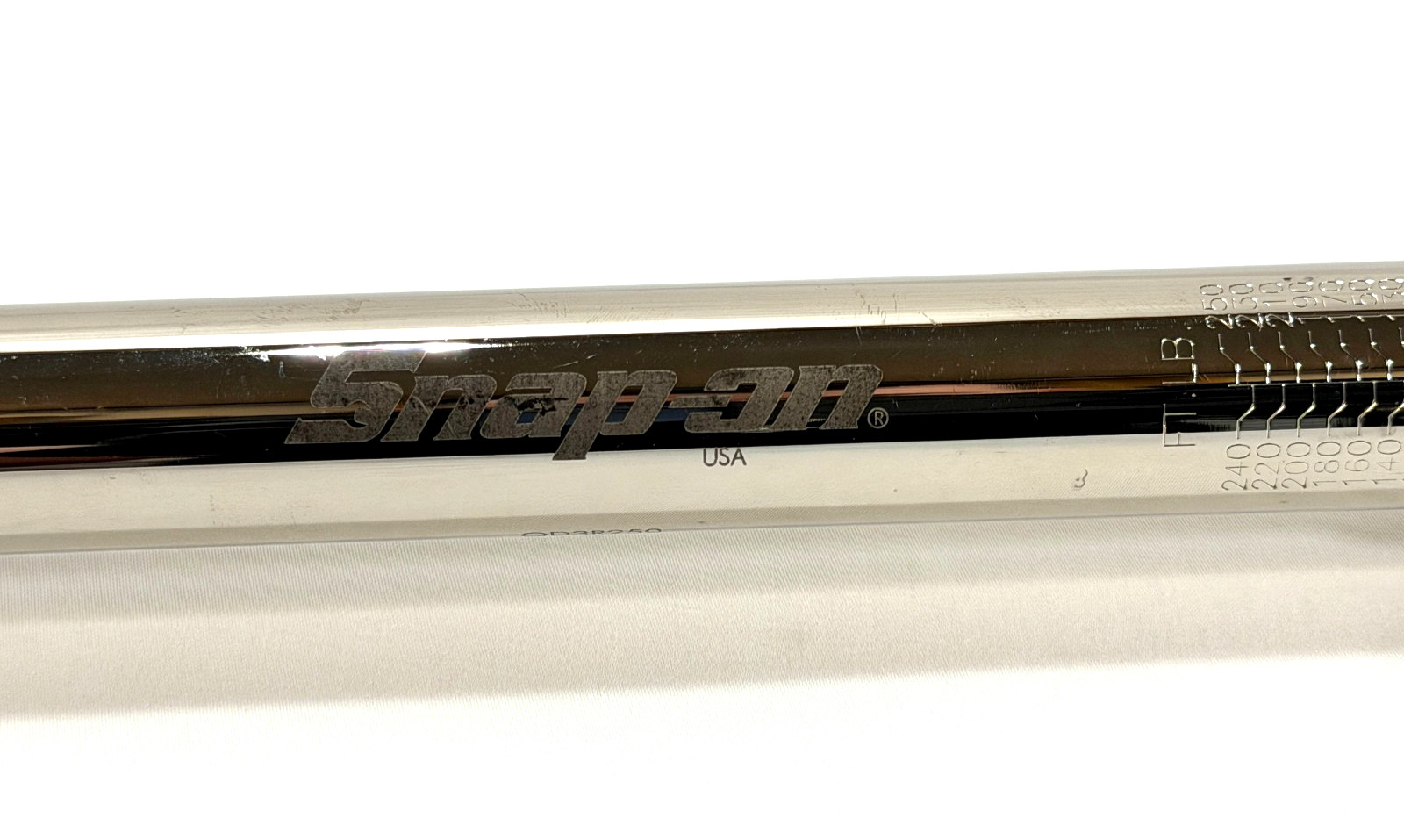 Snap-On Tools QD3R250 1/2″ Torque Wrench 50-250ft-lb 75-332Nm w/ Case