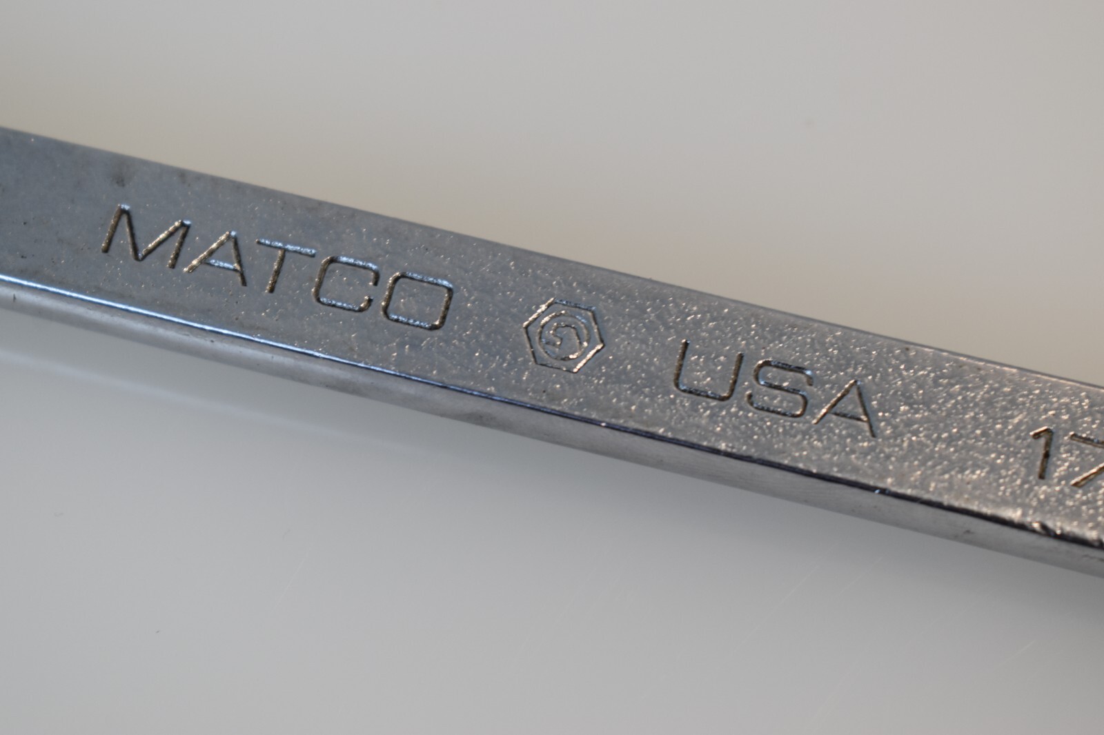 Matco Tools USA WM17C2 17mm Metric Combination Wrench 12 Point Chrome