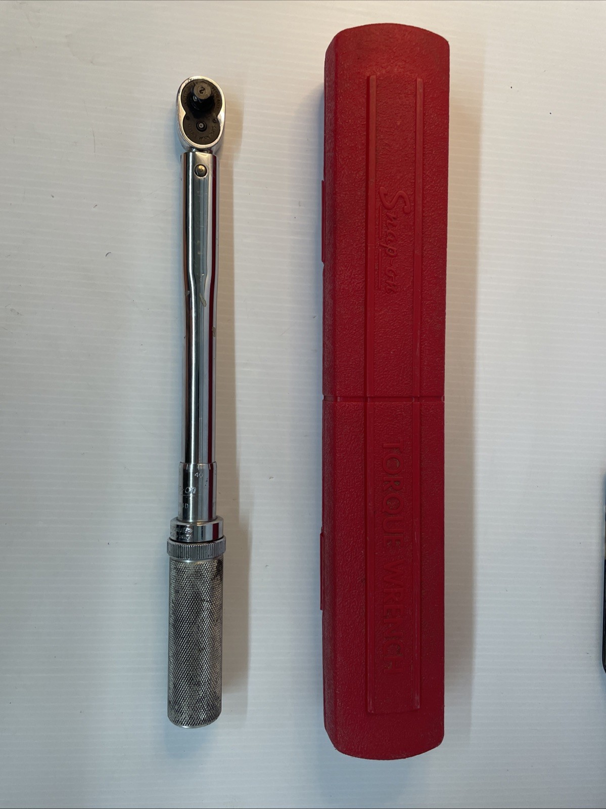 Snap on Qjr284d 3/8 Drive 1000 Pounds/inch Torque Wrench With Case – Pre Owned