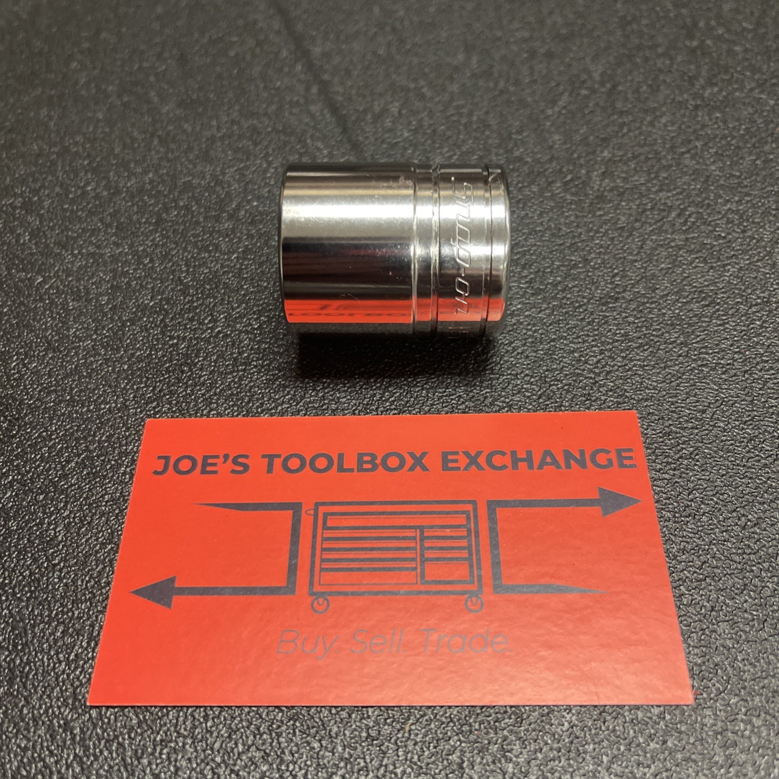 Snap-on Tools USA NEW 1/2″ Drive 15/16″ SAE 6 Point Shallow Chrome Socket TW301