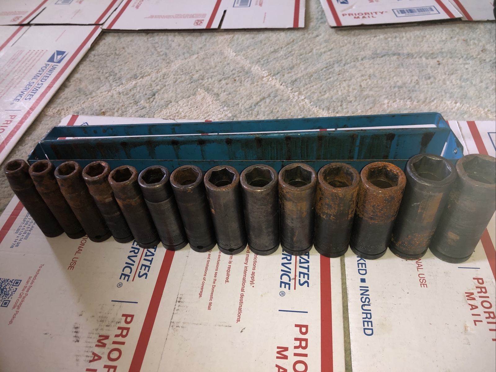 Cornwell USA 14 Piece 1/2″ Drive Metric Deep Impact Socket Set Size 10mm to 24mm
