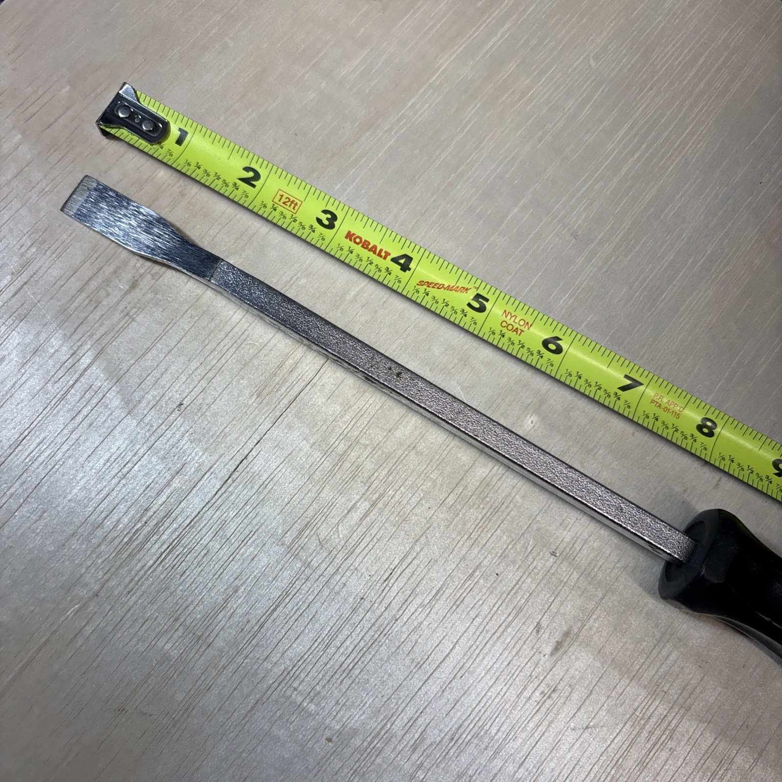 USED SNAP ON CSA10 BLACK HANDLE 8″ RIDGID CARBON GASKET SCRAPER CSA 10 12″ OAL