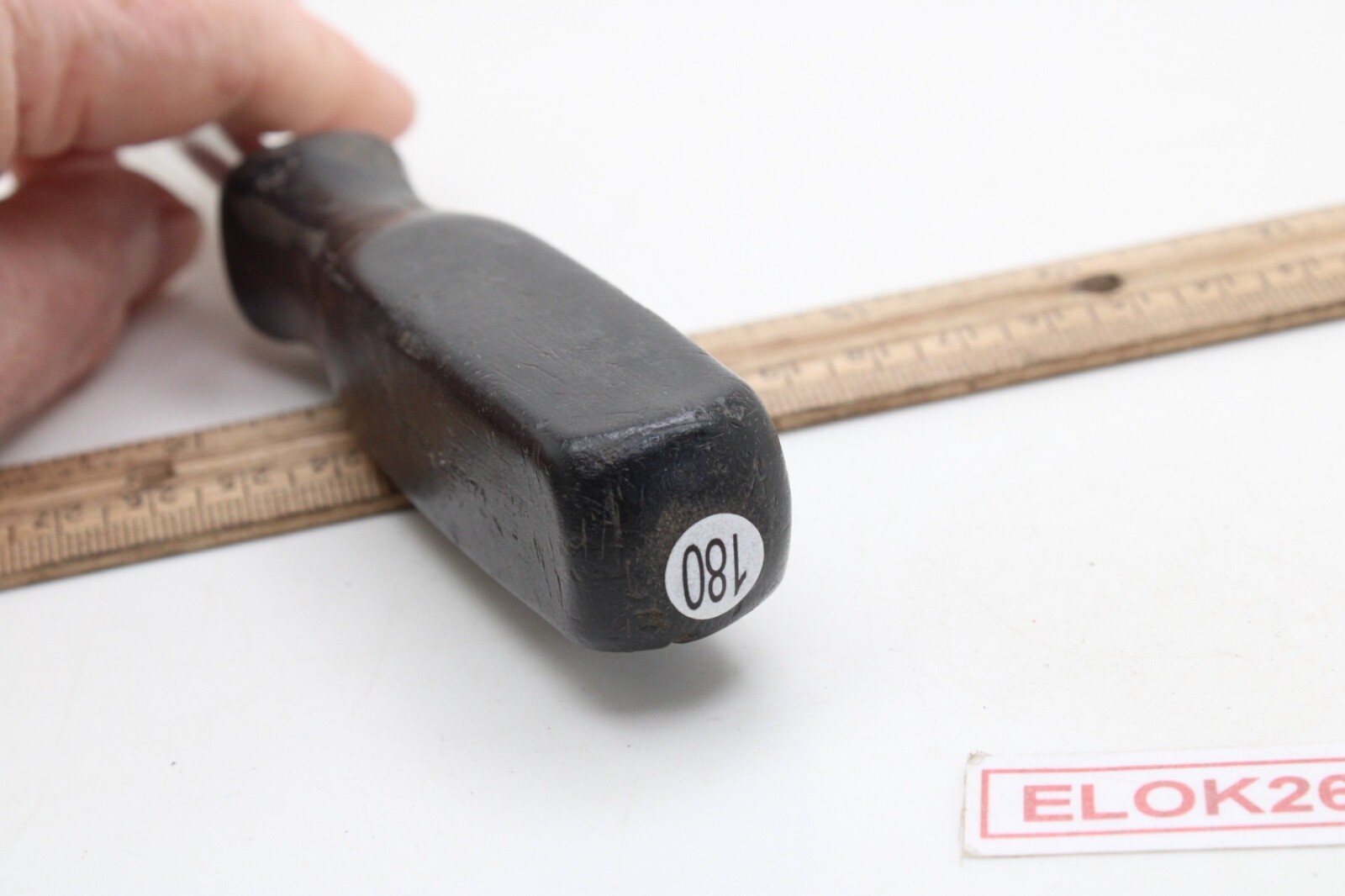 Snap-on SSD8 3/8″x12.5″ Flat/Slotted Black Hard Handle Screwdriver USA