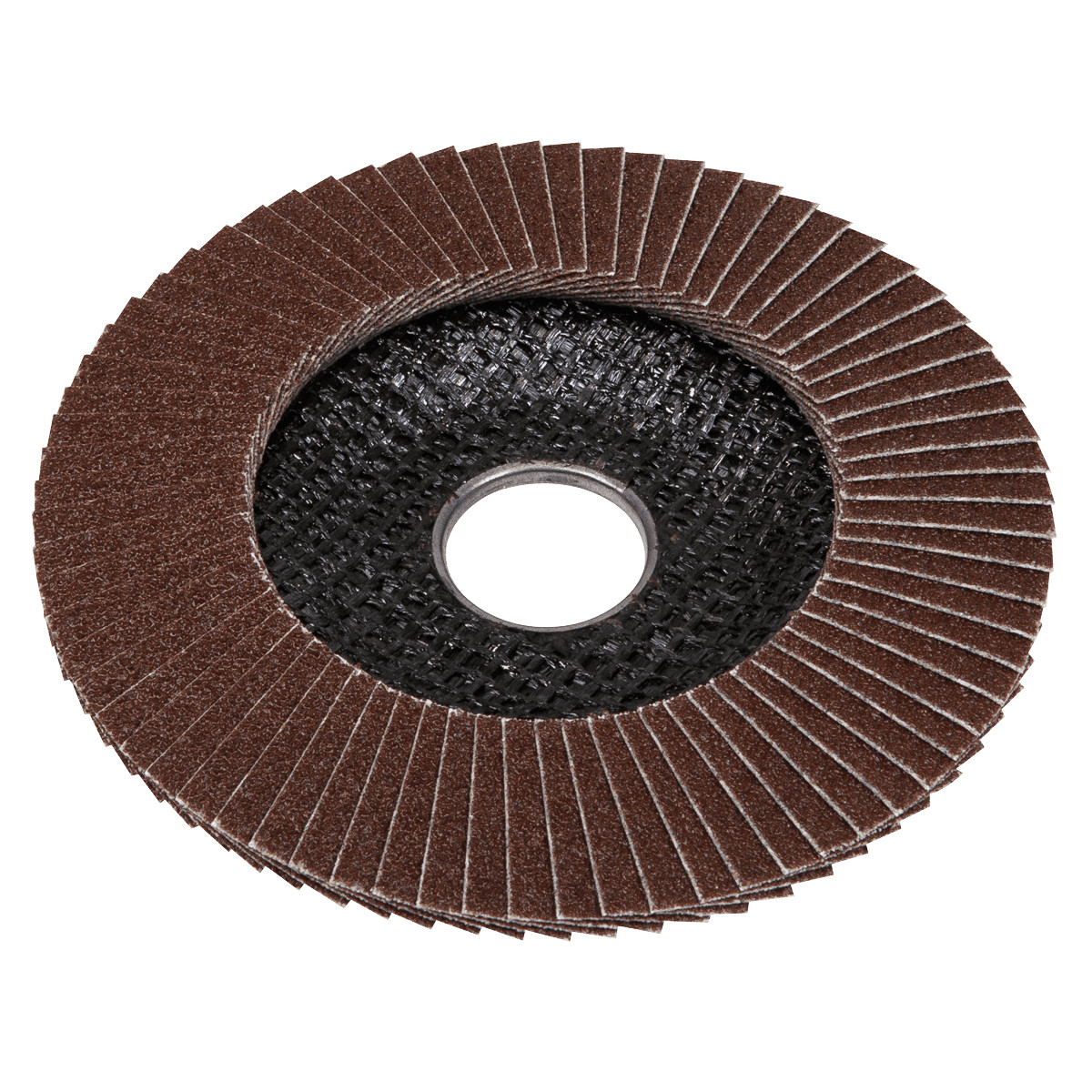 Sealey FD10080E Flap Disc Aluminium Oxide 100mm 16mm Bore 80Grit