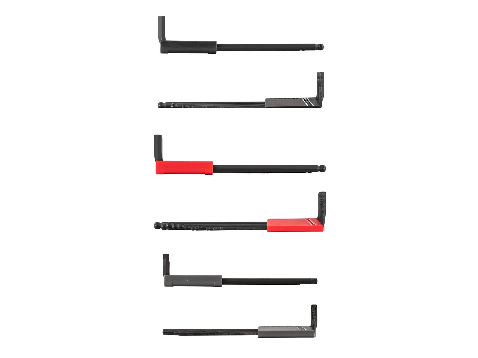 Tekton KEY91002 Hex and Torx L-Key Set (41-Piece), .05-3/8in, 1.3-10mm, T6-T50