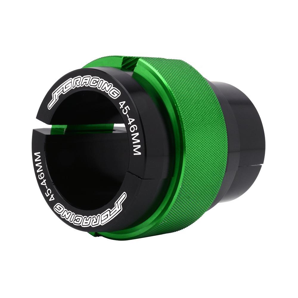 45MM-46MM Fork Oil Seal Driver Tool for Universal Motorcycle Dirt Bike Green