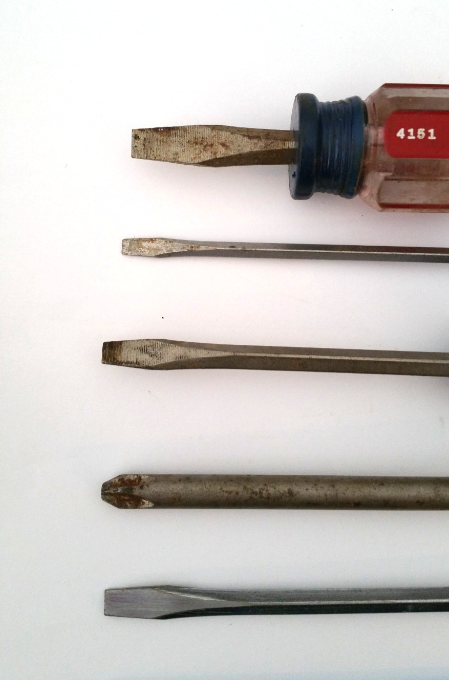 Craftsman Screwdriver 5 Pc Set Flat/Slotted and Phillips USA K313