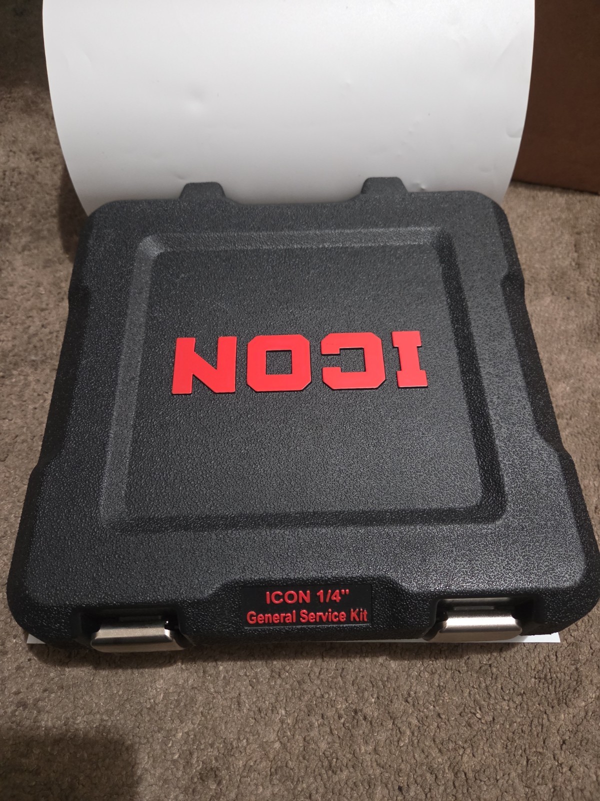 ICON 1/4” Drive General Service Kit Modular Socket Set Case EMPTY TOOL BOX