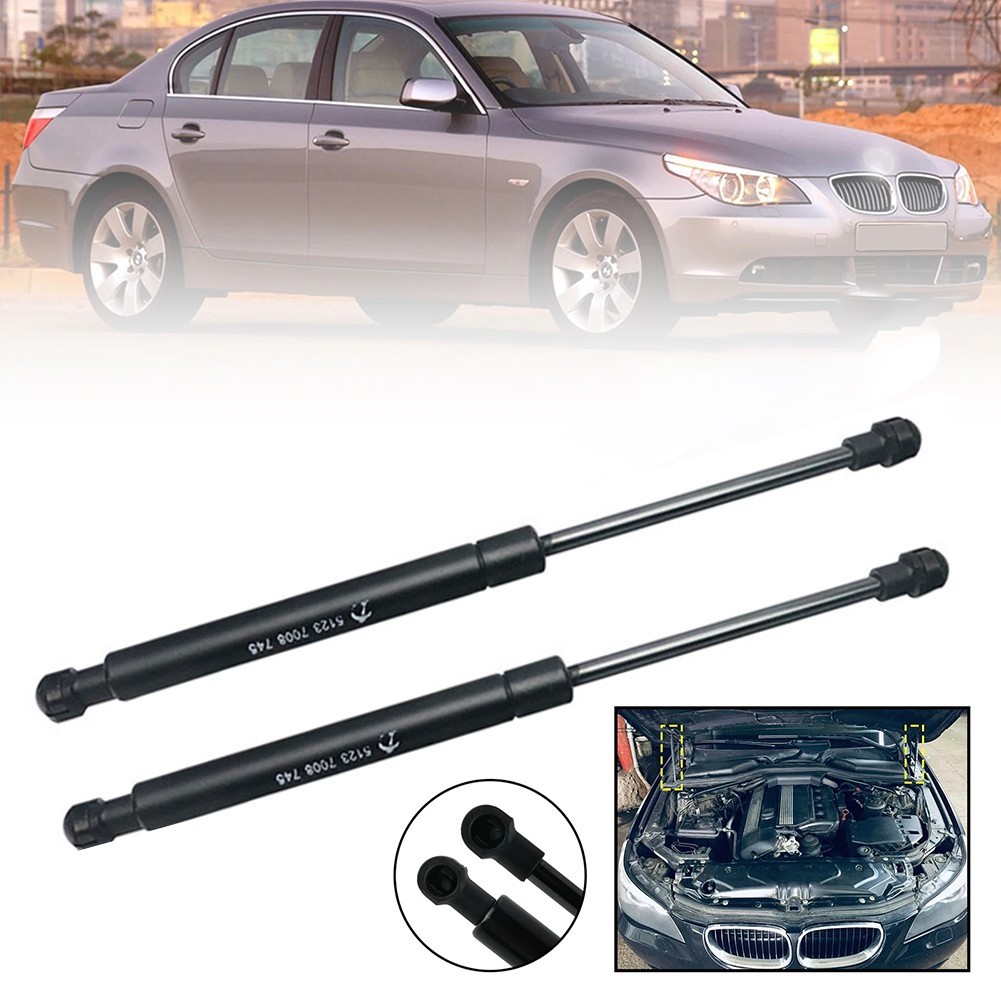 Hood Lift Struts 2PCS for BMW For E60 For E61 for 5 Series Sedan for touring