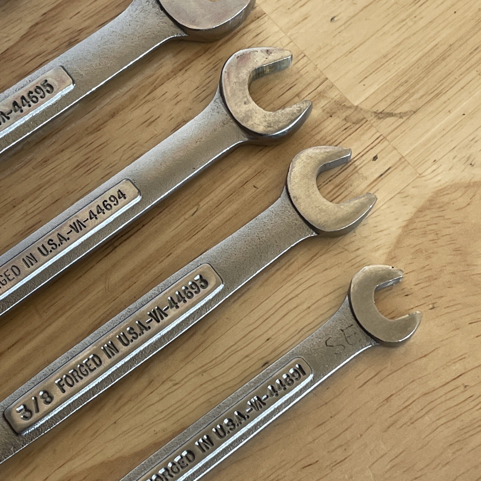 Craftsman SAE Combination Wrench Set 5/16- 3/4″ All VA Series Wrenches 10pc USA
