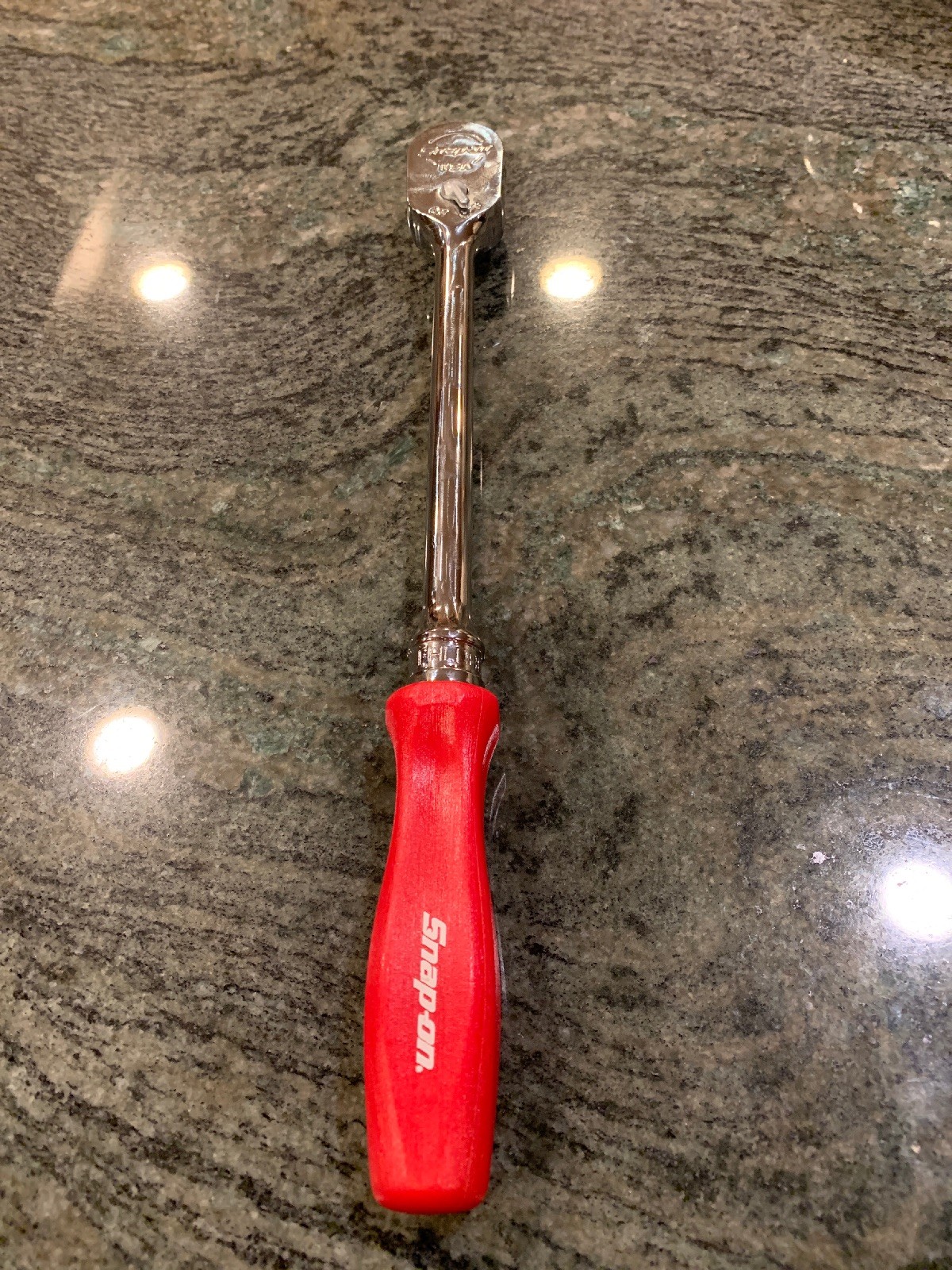 Snap On fhld80 3/8 drive red long hard handle ratchet