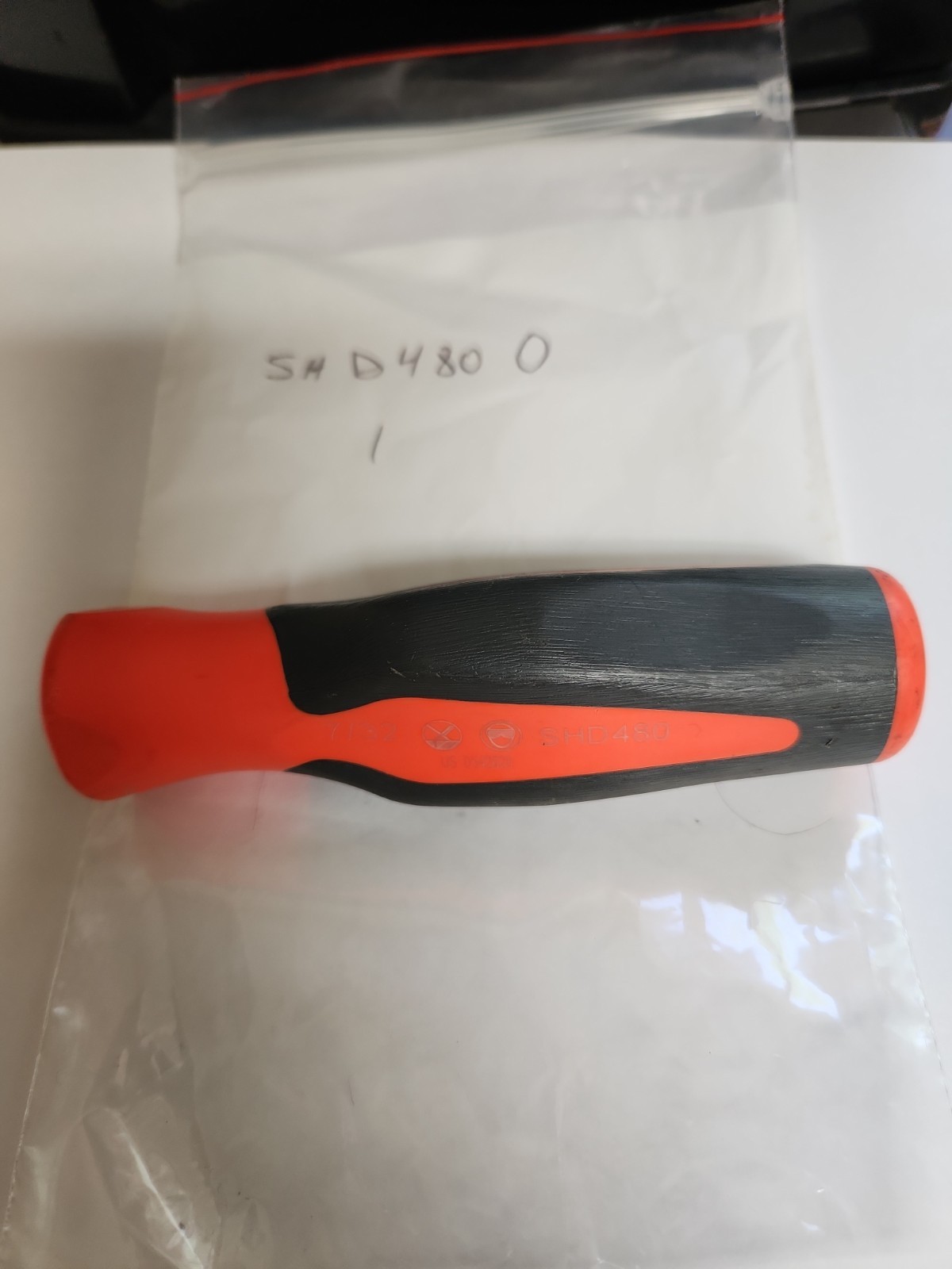 SNAP ON SHD480O **HANDLE ONLY** Flat Tip Instinct® Hard Grip Screwdriver