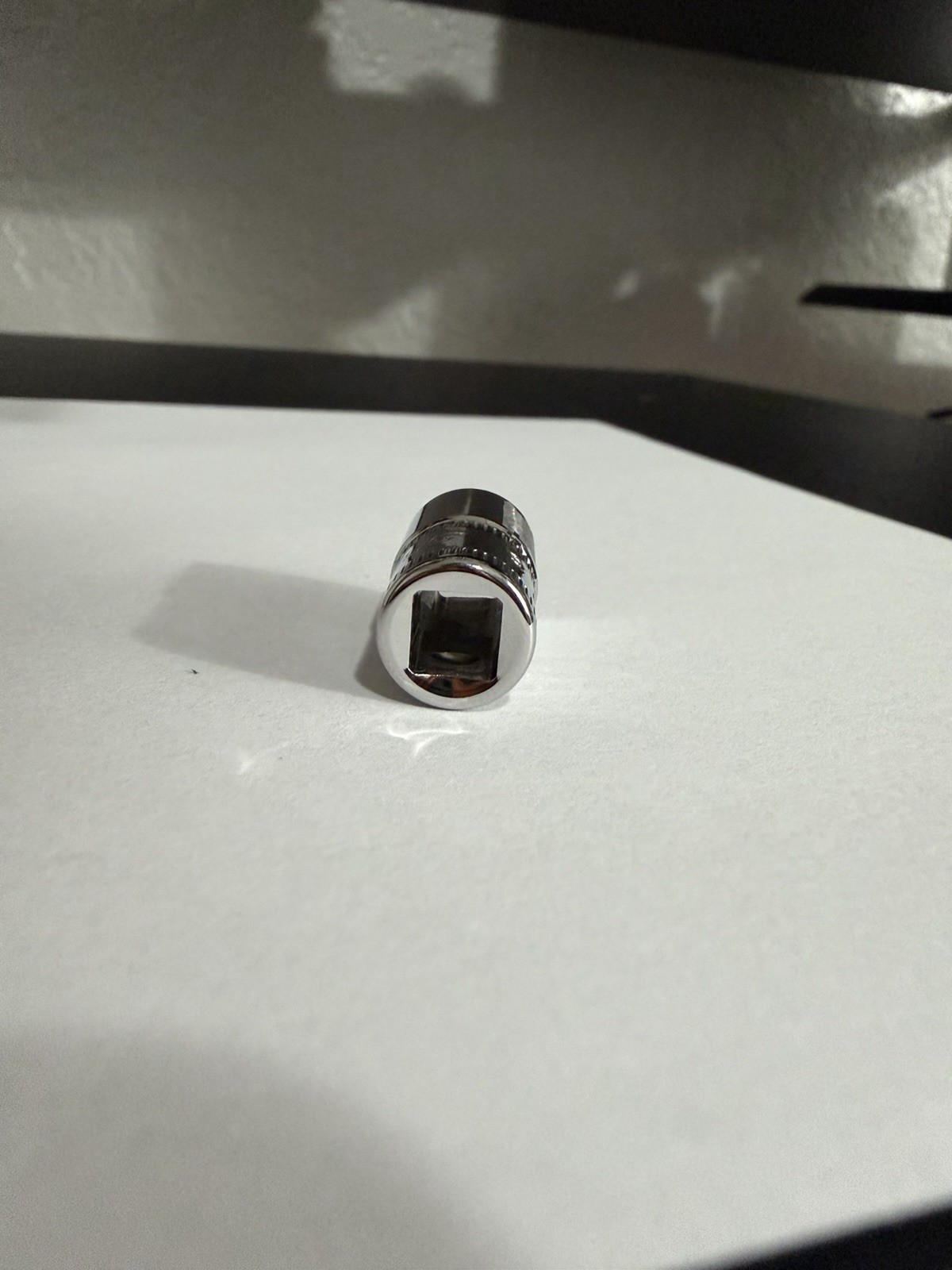 Snap-on Tools USA 1/4″ Drive 9mm Metric 6 point Shallow Chrome Socket TMM9