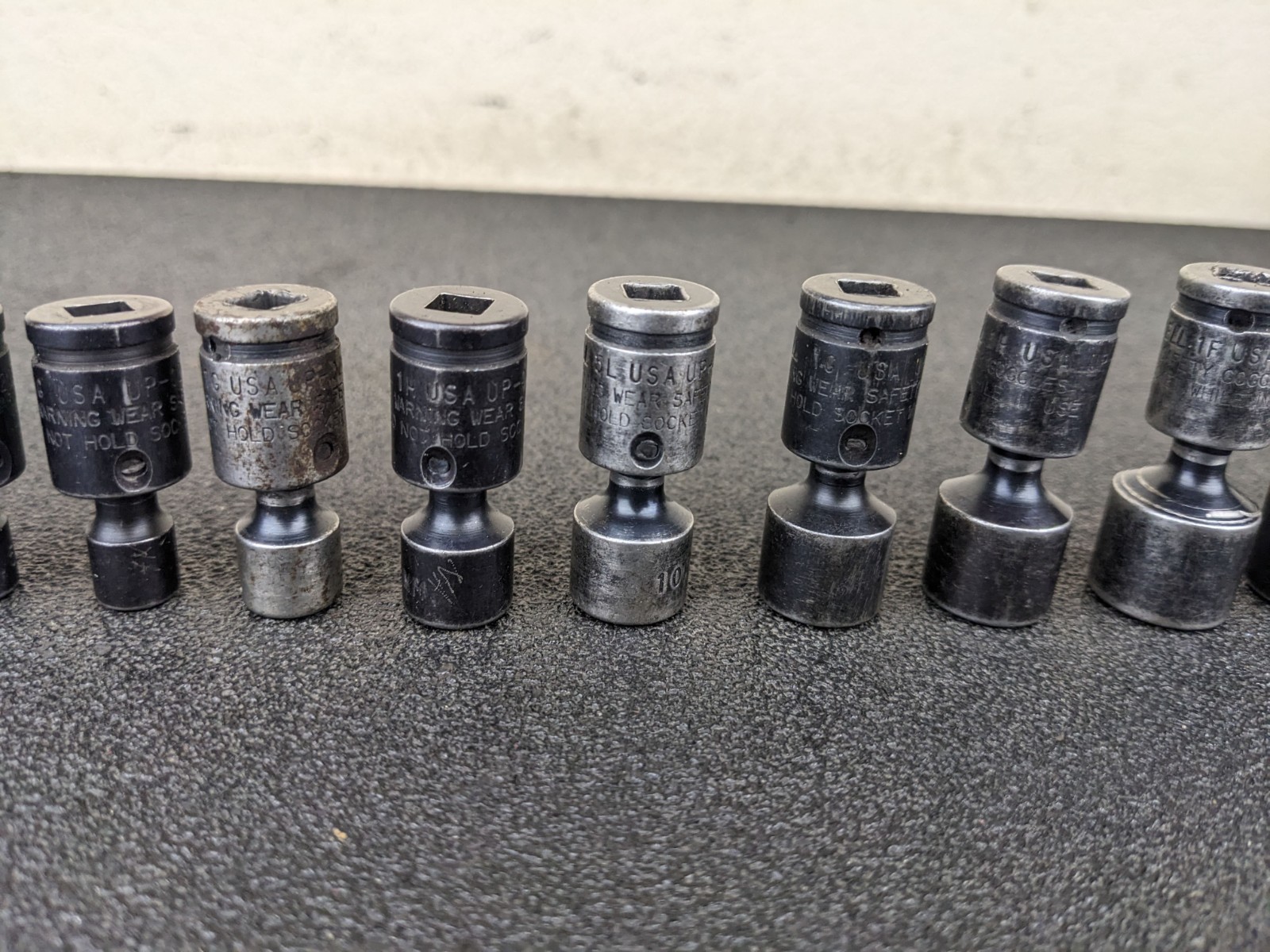 #bn810 Cornwell TSMUP0212SP 11pc 1/4″ Metric Universal Socket Set 5-15mm 6 Point