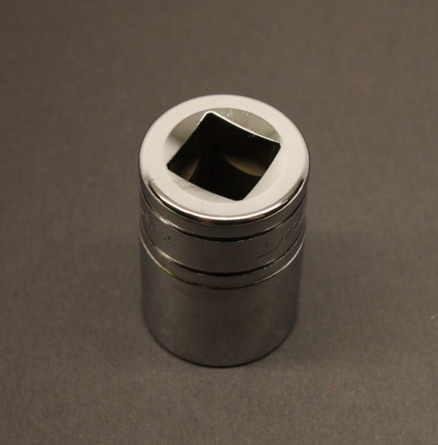 SNAP-ON 1/2″ DRIVE 6 POINT SHALLOW CHROME SOCKET TW241 3/4″