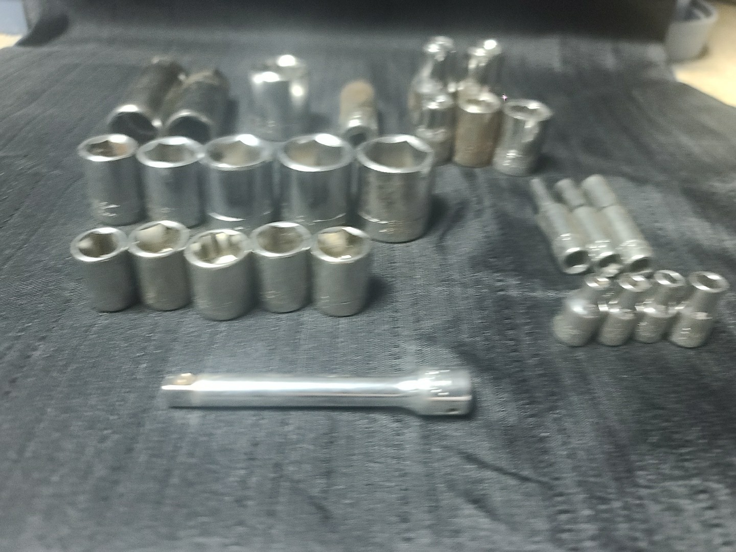 Craftsman Assorted Bundle/ Lot Sockets Mult Dr Sizes Series -EE- Vintage