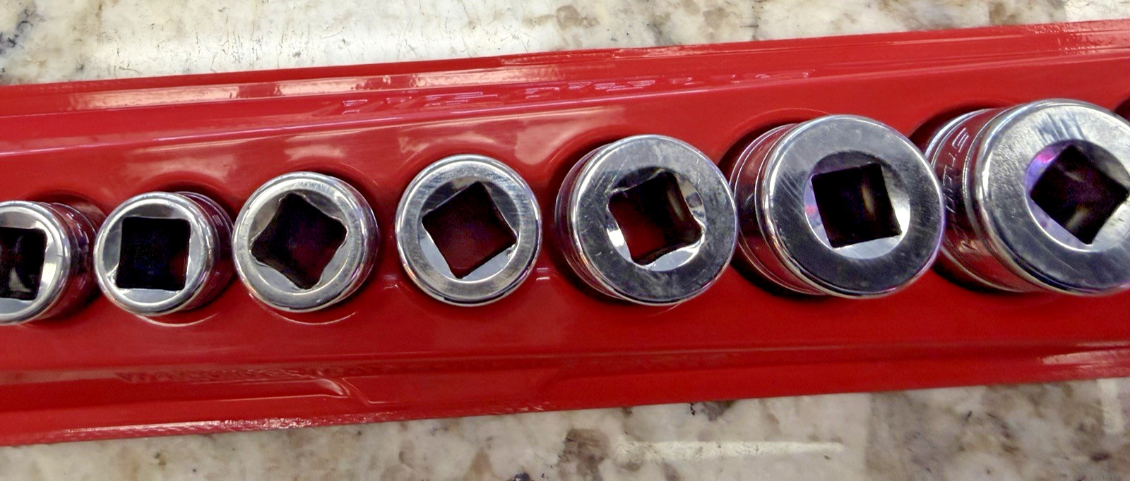 Snap-on FS081-FS281 3/8″ -1/4″- 7/8” Pakty240 11 piece Shallow Socket Set