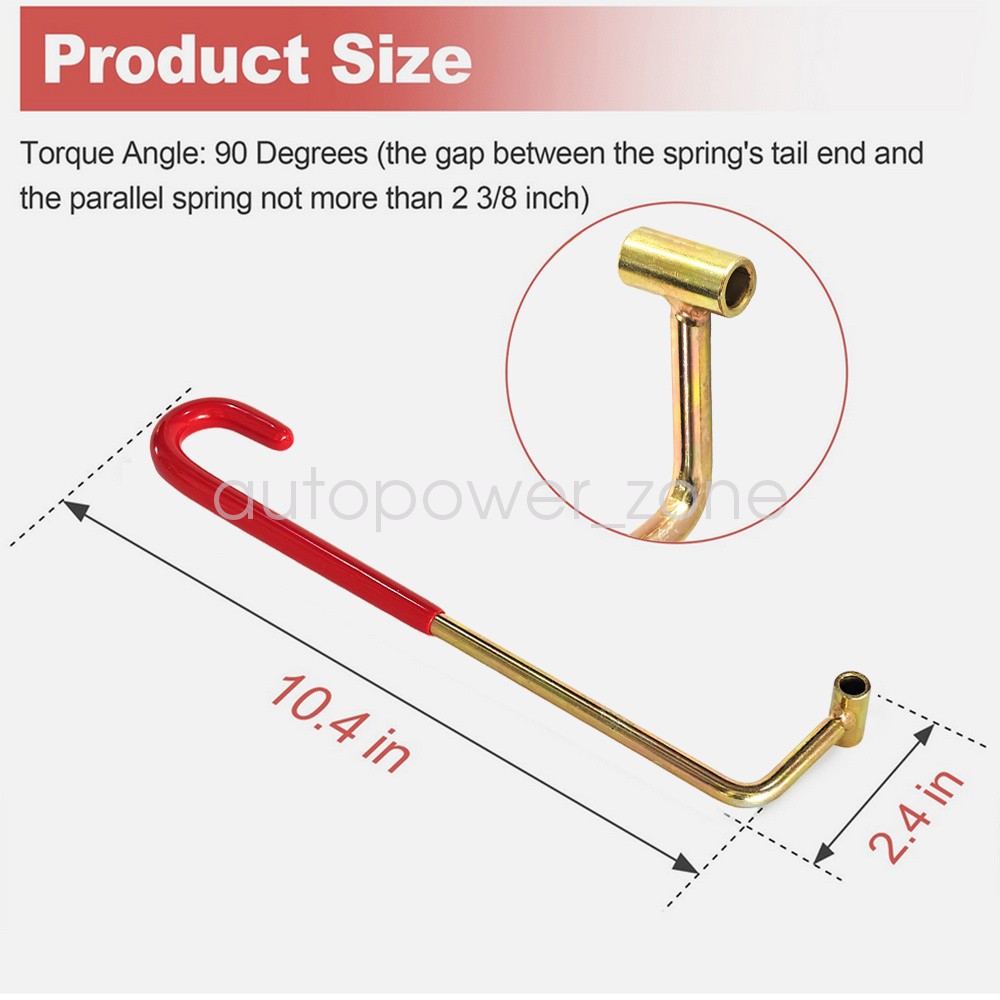 Trunk Lid Torsion Bar Spring Tool 90° For Honda Civic Sedan Acura 07AAZ-S0KA100