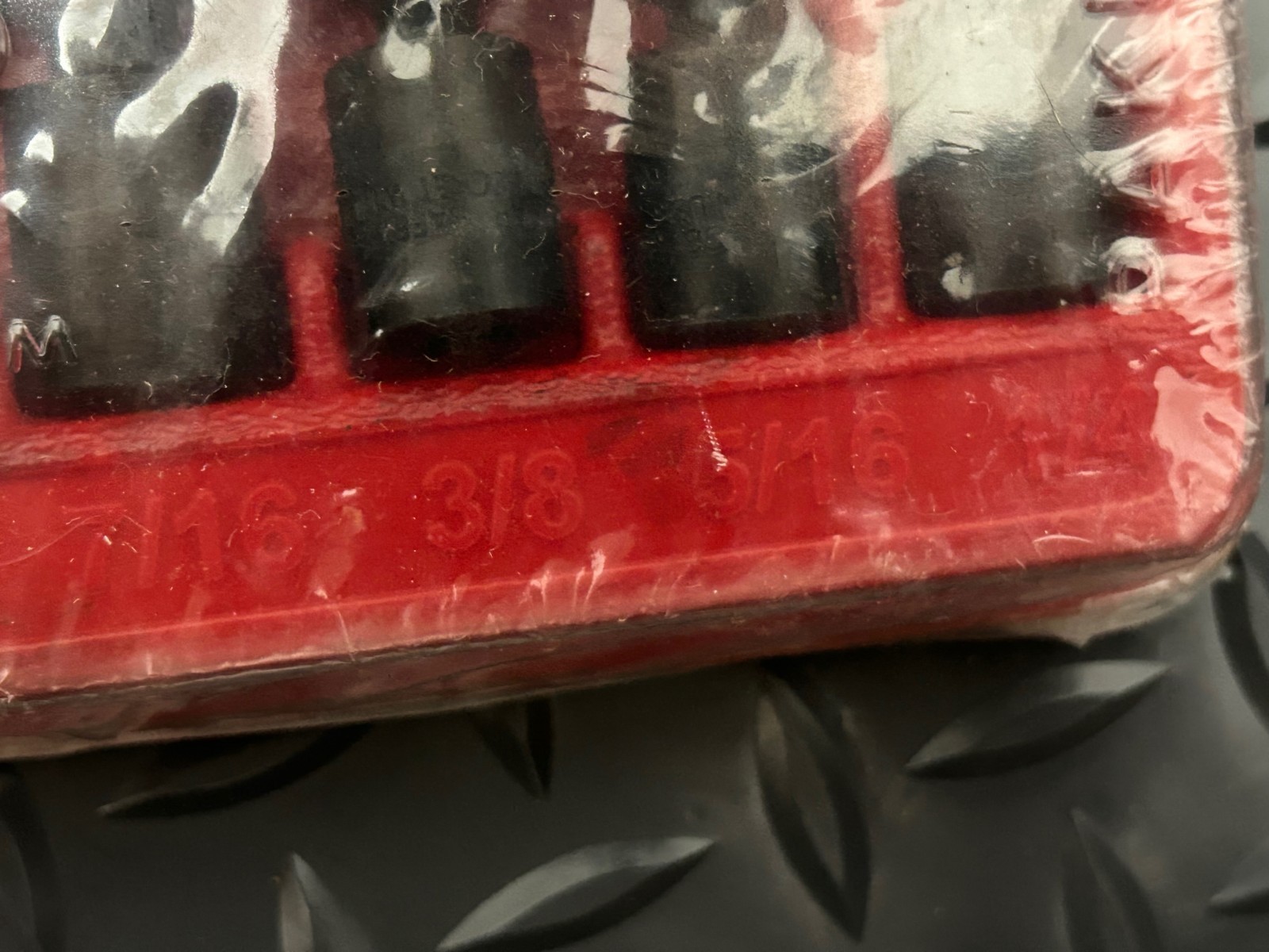 Snap on 6pc 1/4″dr 6pt SAE 1/4 – 9/16″ Shallow Impact Swivel Socket Set 106IPTMA