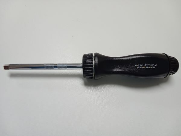 Snap-on TMR4 Black Ratchet Screwdriver NEW OLD GRIP