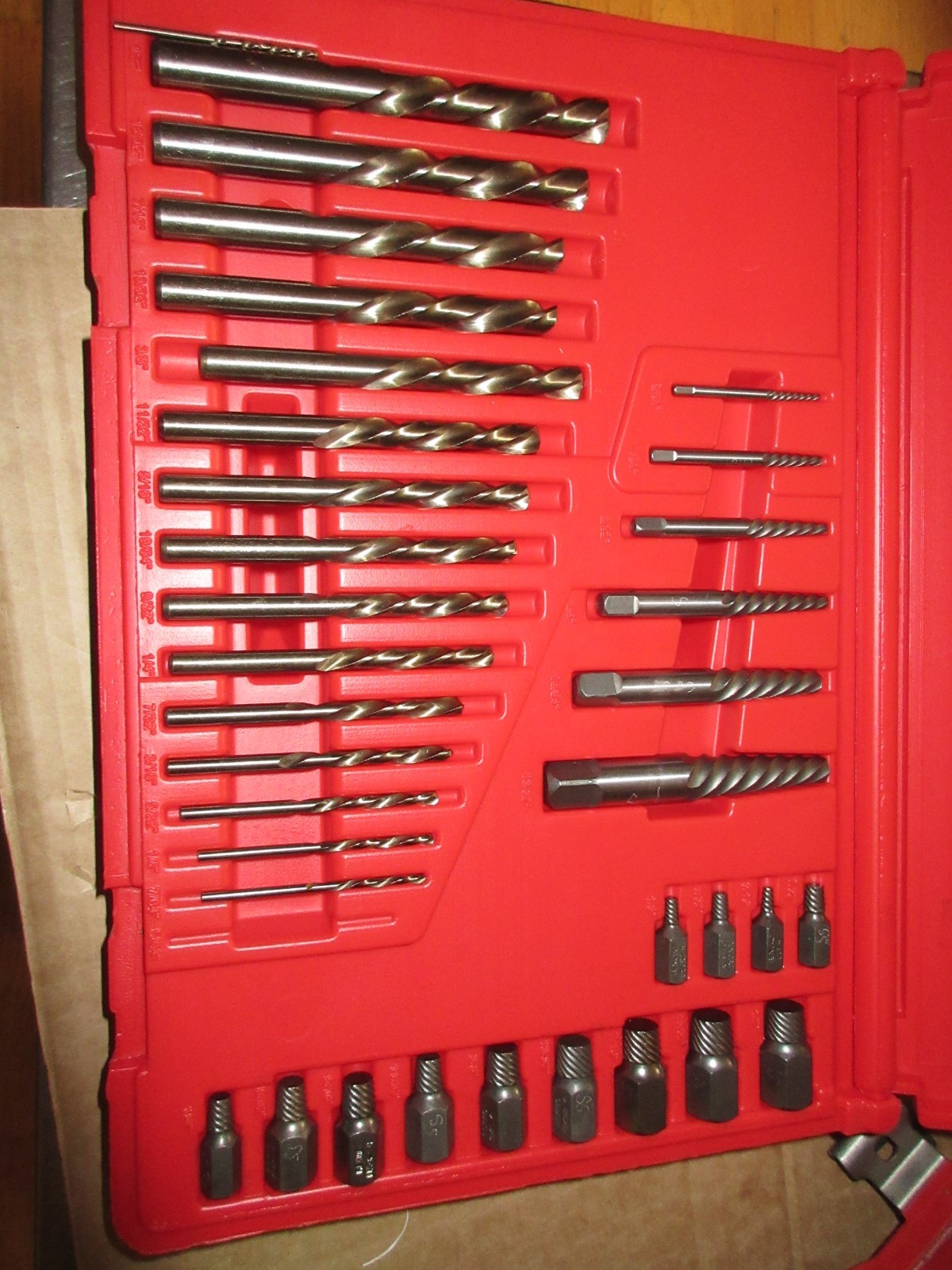 Snap on EXD35A 35 pc Master Extractor Set 220868 barely used near perfect