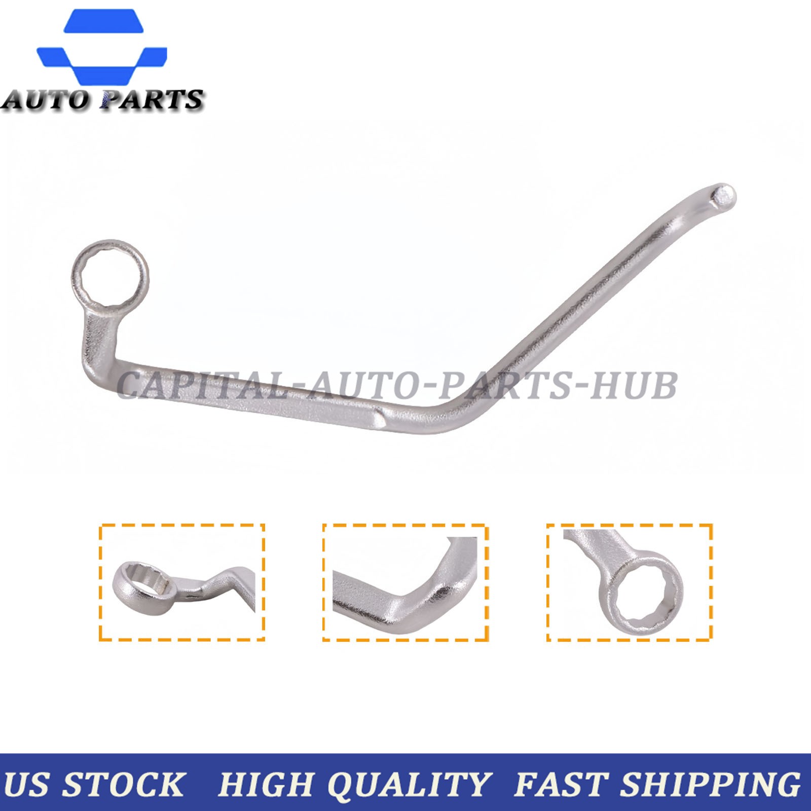 1X For John Deere Tractors Starter Motor Wrench 9/16″ Back Bolt Tool JDE80