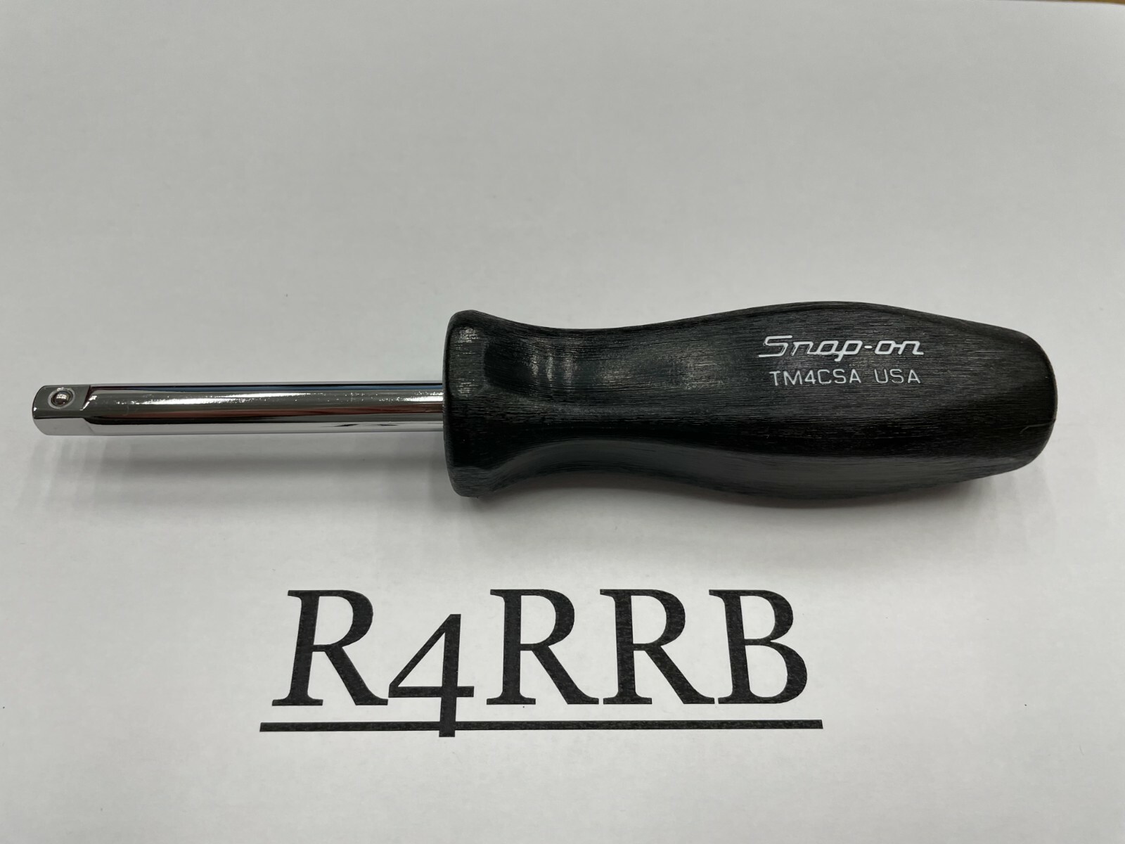 Snap-on Tools USA NEW BLACK Hard Handle 1/4″ Standard Shank Driver TM4CSA