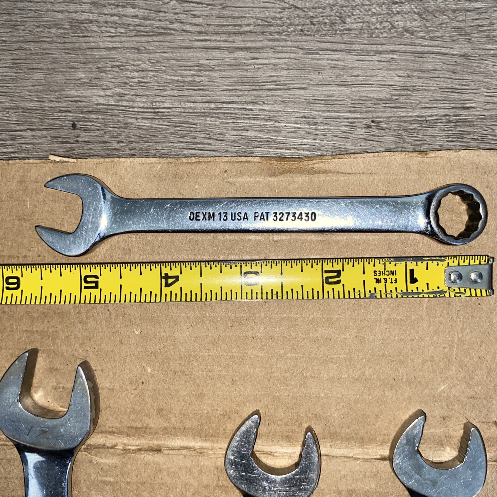 17 Snap On Combination Wrenches 8MM-15MM, 17MM-19MM & 6 Other Wrenches