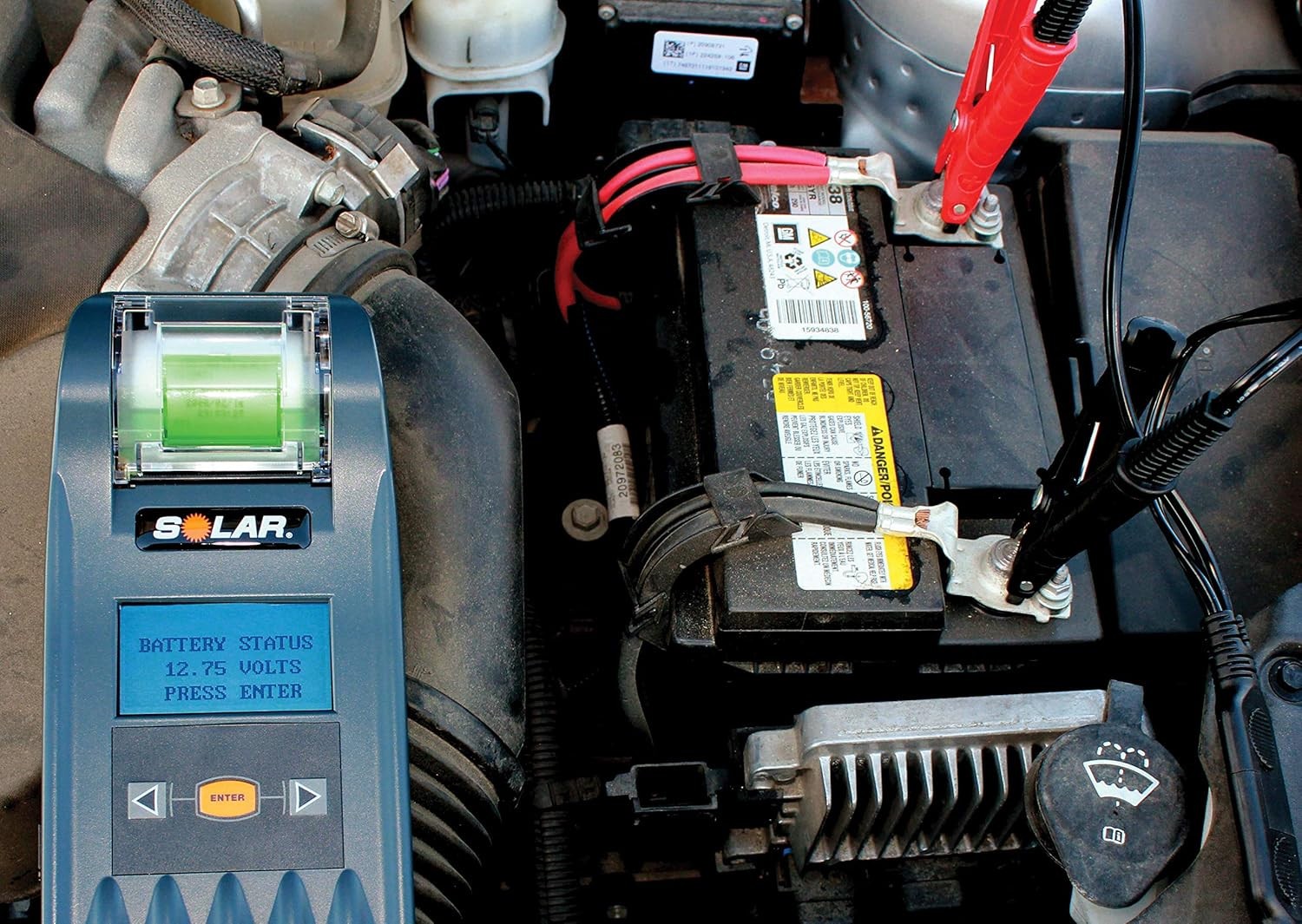 ✅ Clore Solar BA327 20-2000 CCA Electronic Battery & System Tester w/ Printer ✅