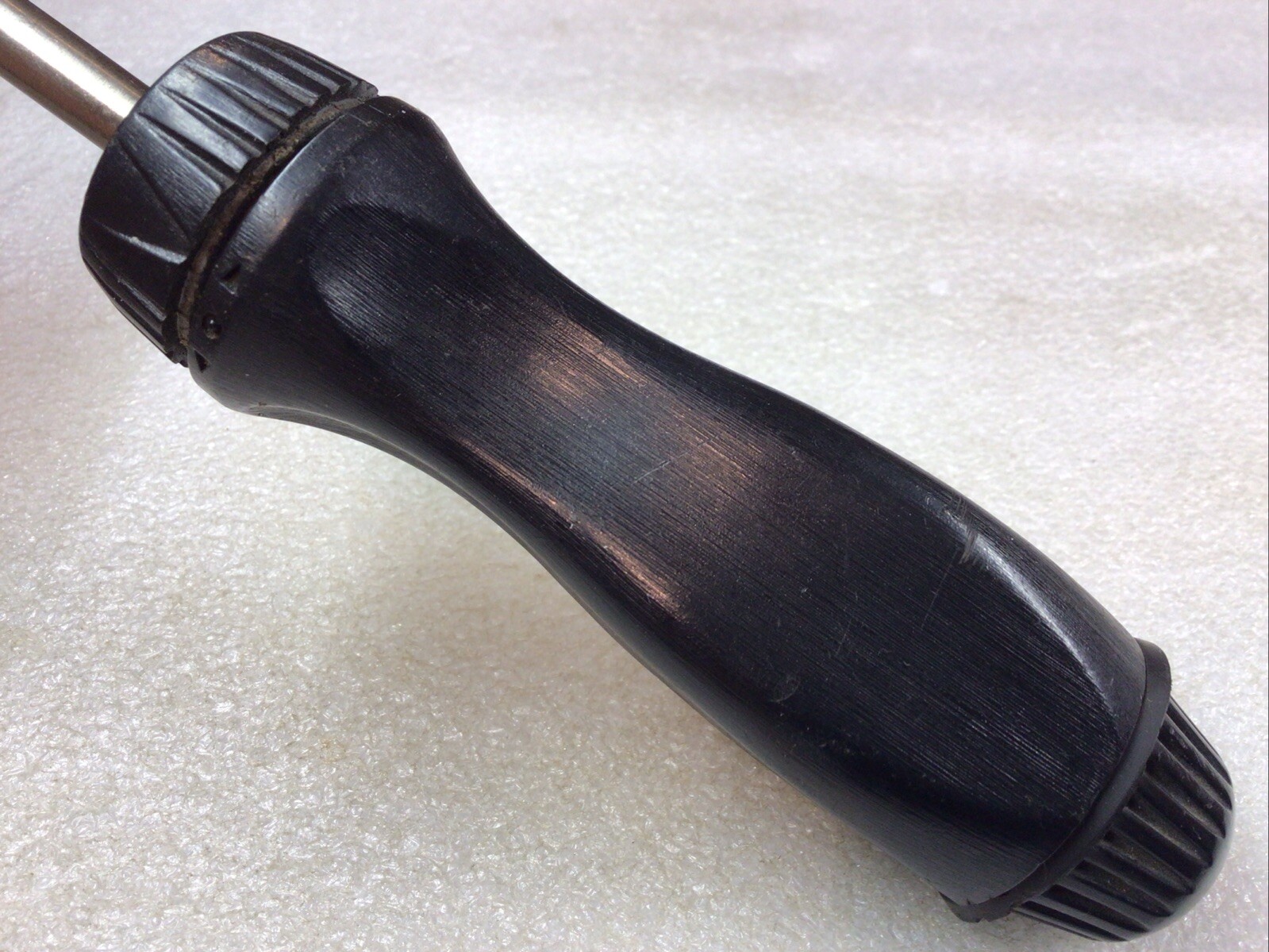 Snap-On#SSDMR8A – 13”Long Ratcheting Black Hard Handle Screwdriver/No Bits-USA-