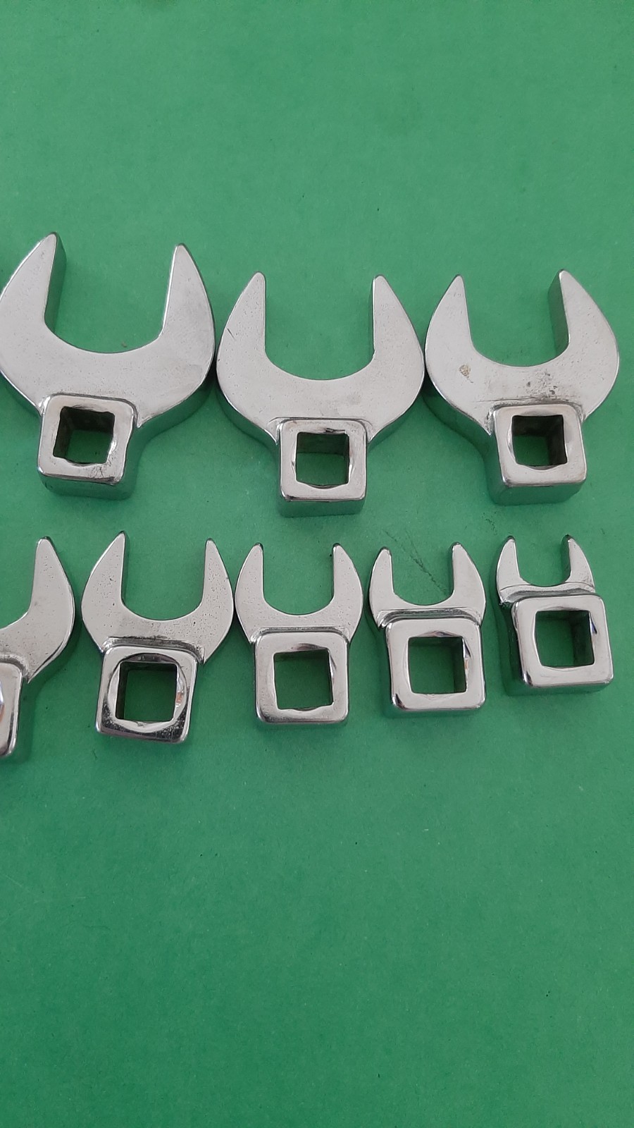 Craftsman USA 3/8″ Drive SAE 10pc 3/8″ to 1″ (no 15/16) Crow Foot Wrench Set