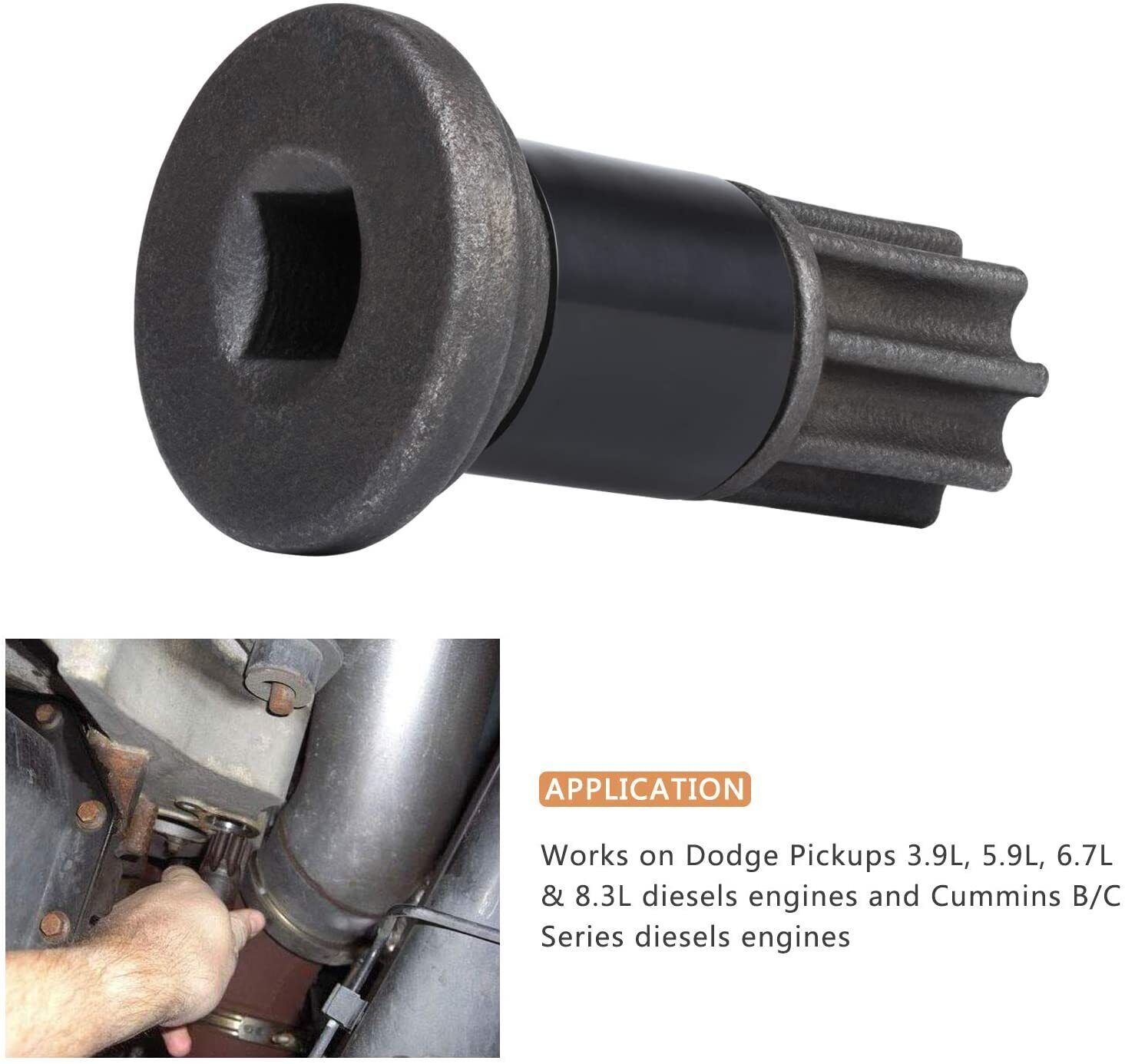 Engine Barring Tool for Paccar MX 13 & Engine Barring/Rotating Tool for Cummins
