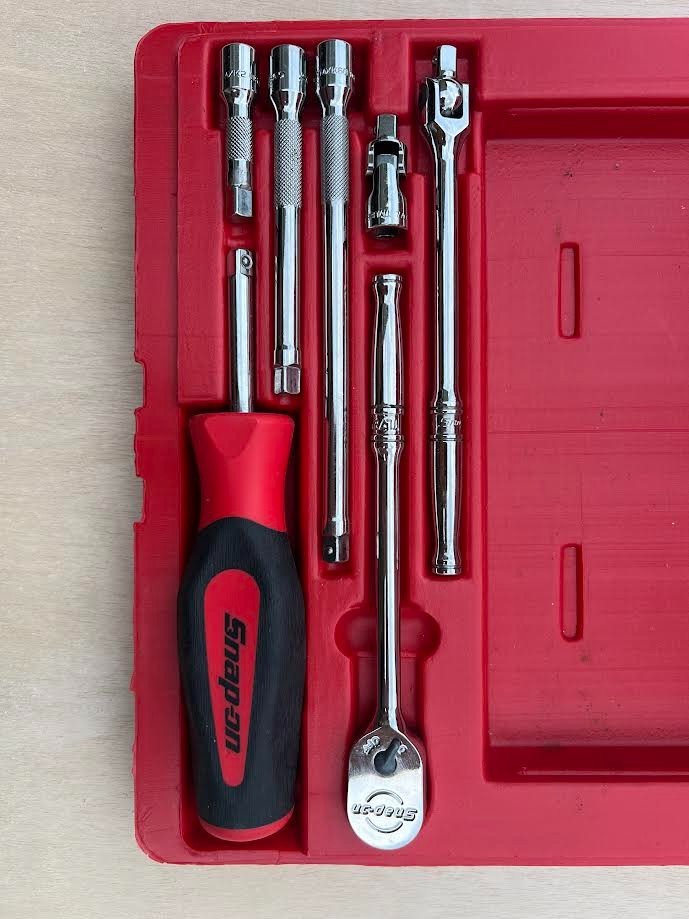 New Snap-on™ 107ATMPB 1/4″ drive General Service Set TL72 ratchet